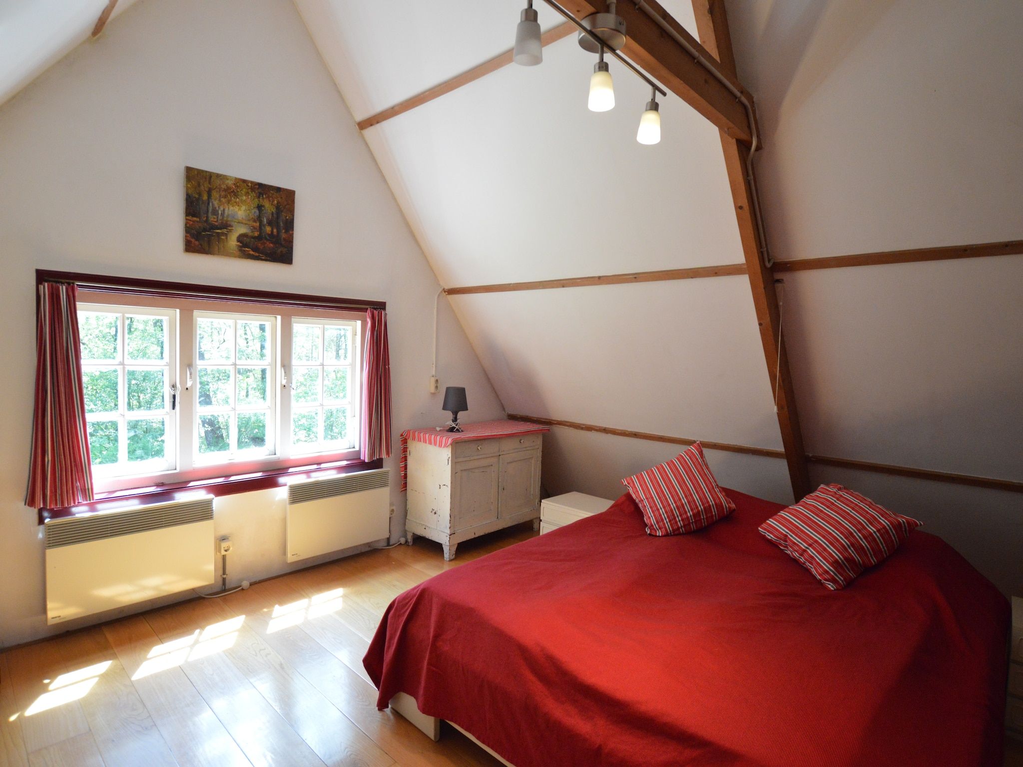 Een slaapkamer van De Wildenberg in Zuidwolde