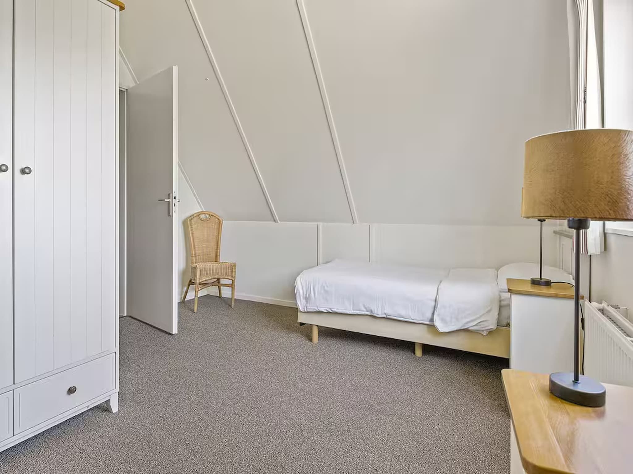 Een slaapkamer van Villa in Makkum - 2 PAX in Makkum