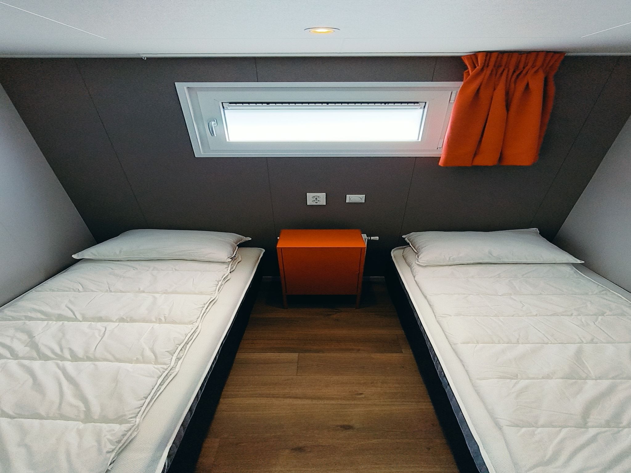 Een slaapkamer van Chalet Vogelzang | 4 Pers. (copy) in Vorden
