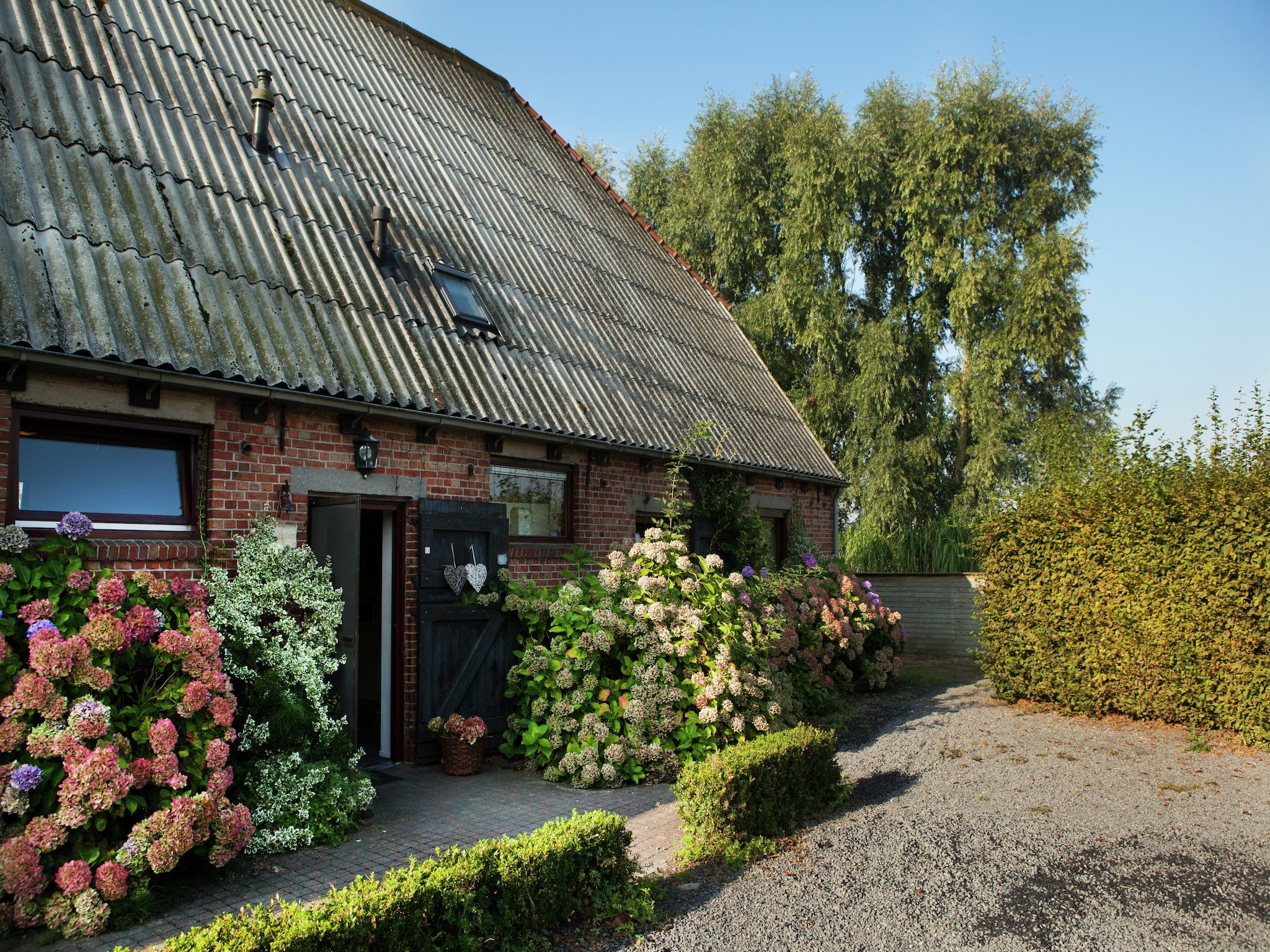 De buitenkant van Appartement De Hooizolder in Eede