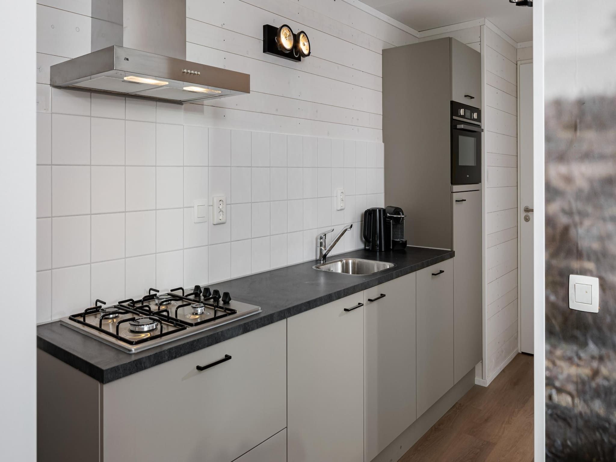 De keuken van Forest Villa 4 in Schaijk