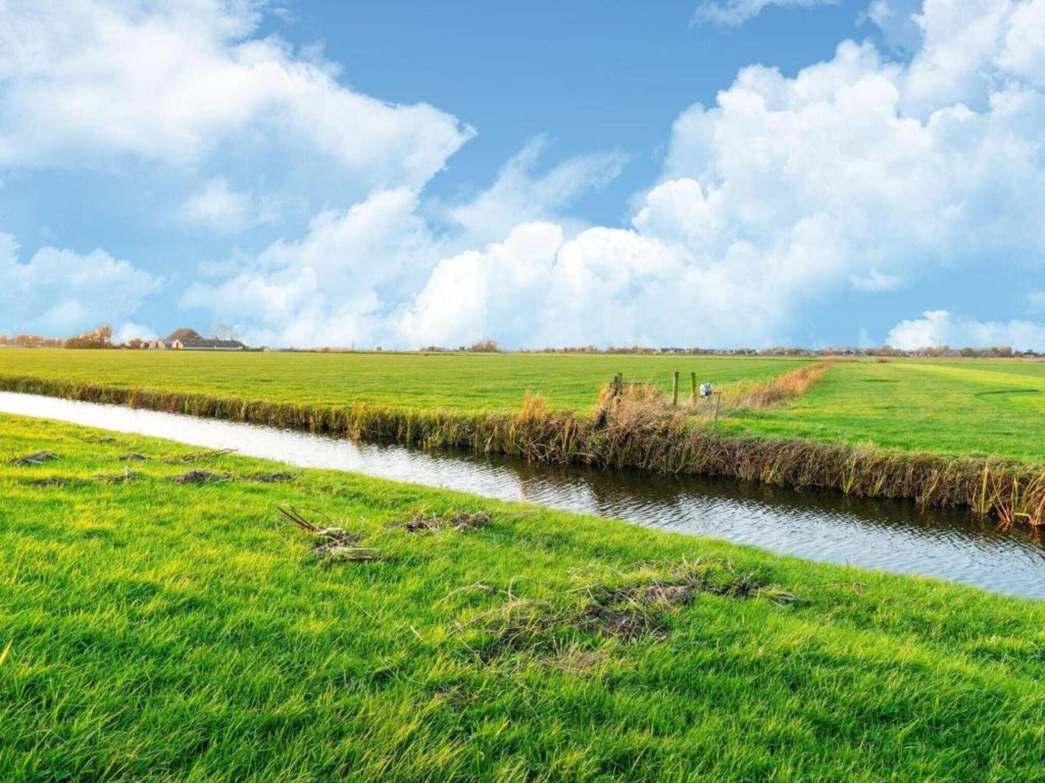 De omgeving van Pronkkeamer Skrins in Easterlittens
