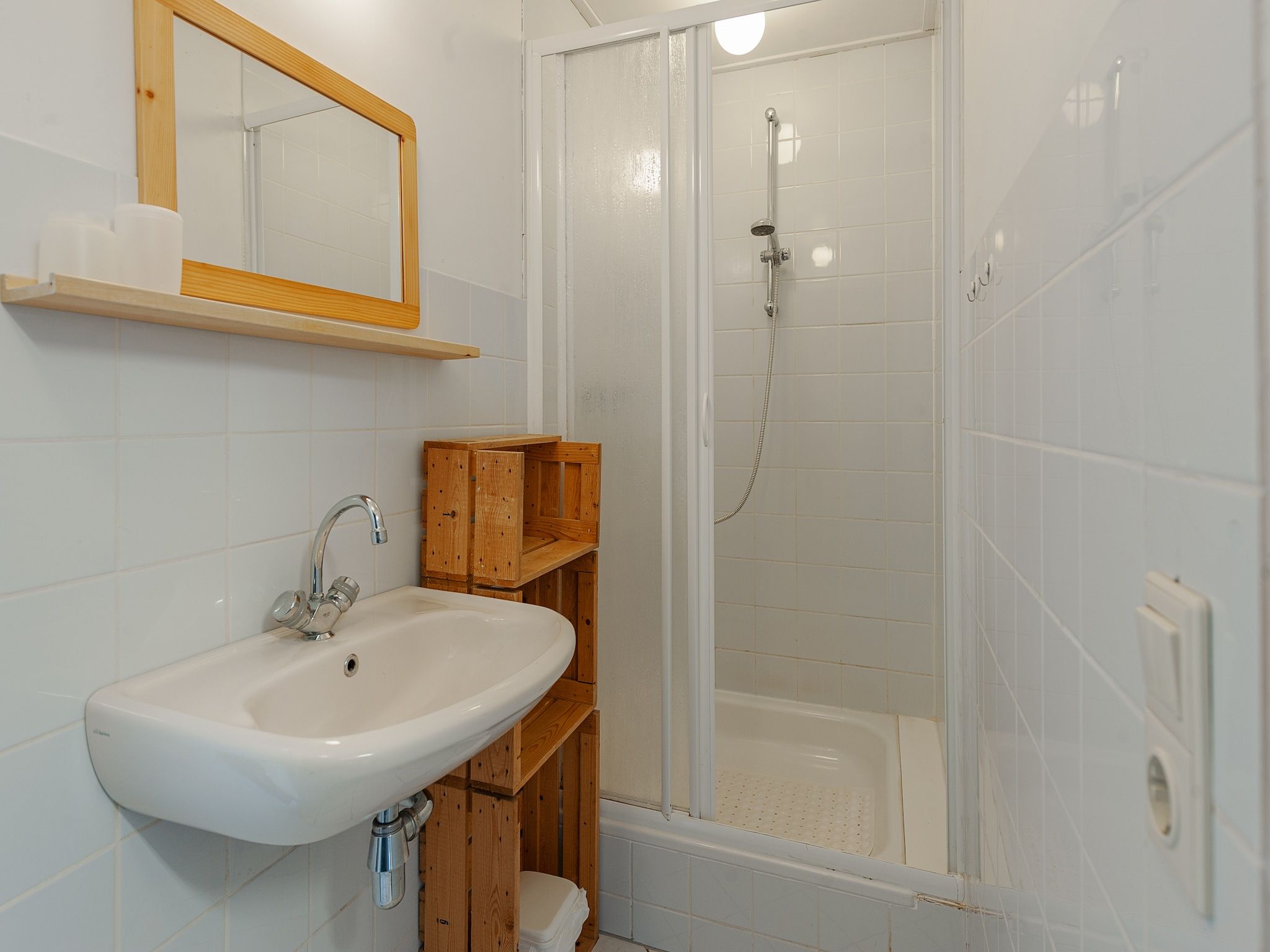 De badkamer van Lauwerspleats in Burum