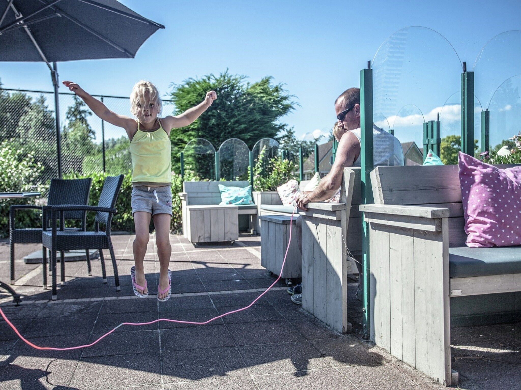 Parkfaciliteiten bij Waterwoning 6 in Medemblik