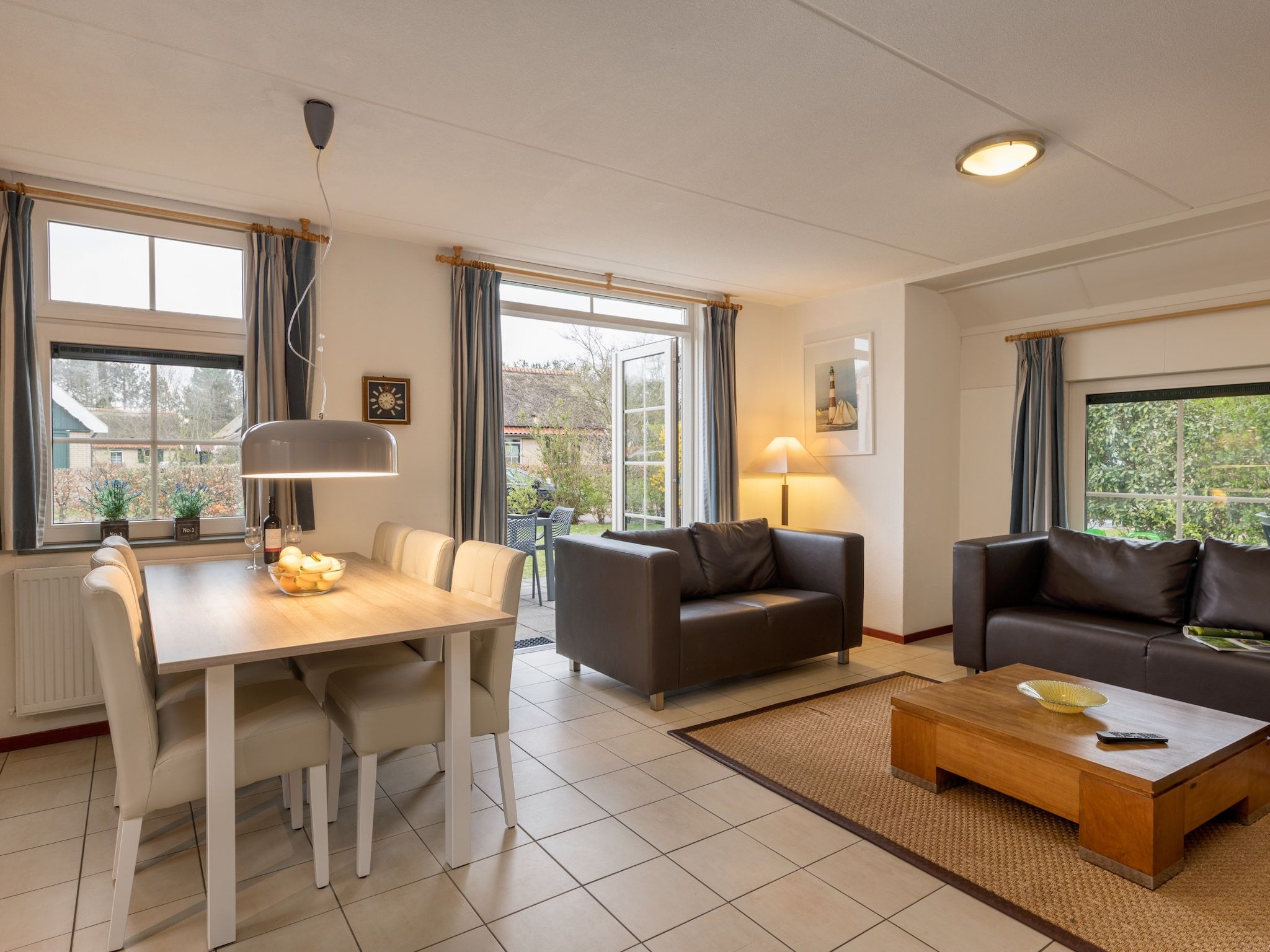 De eetkamer van Kustpark Texel 2 in De Koog