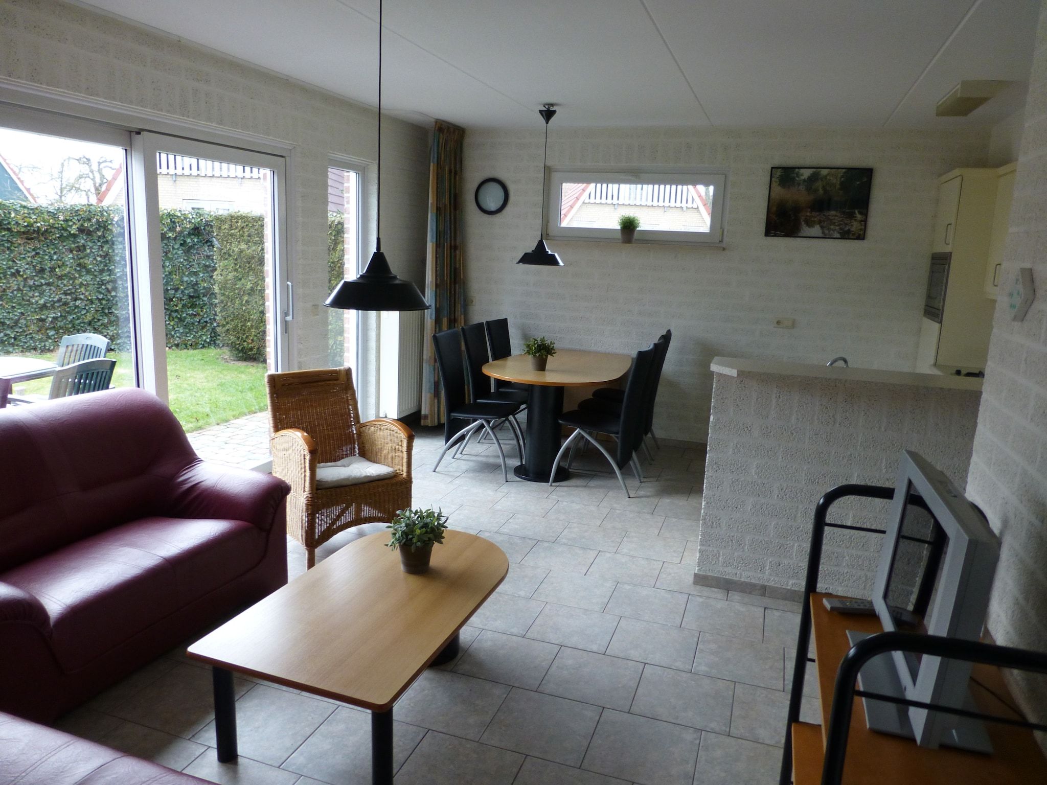 De eetkamer van De Riethorst 1 in Plasmolen