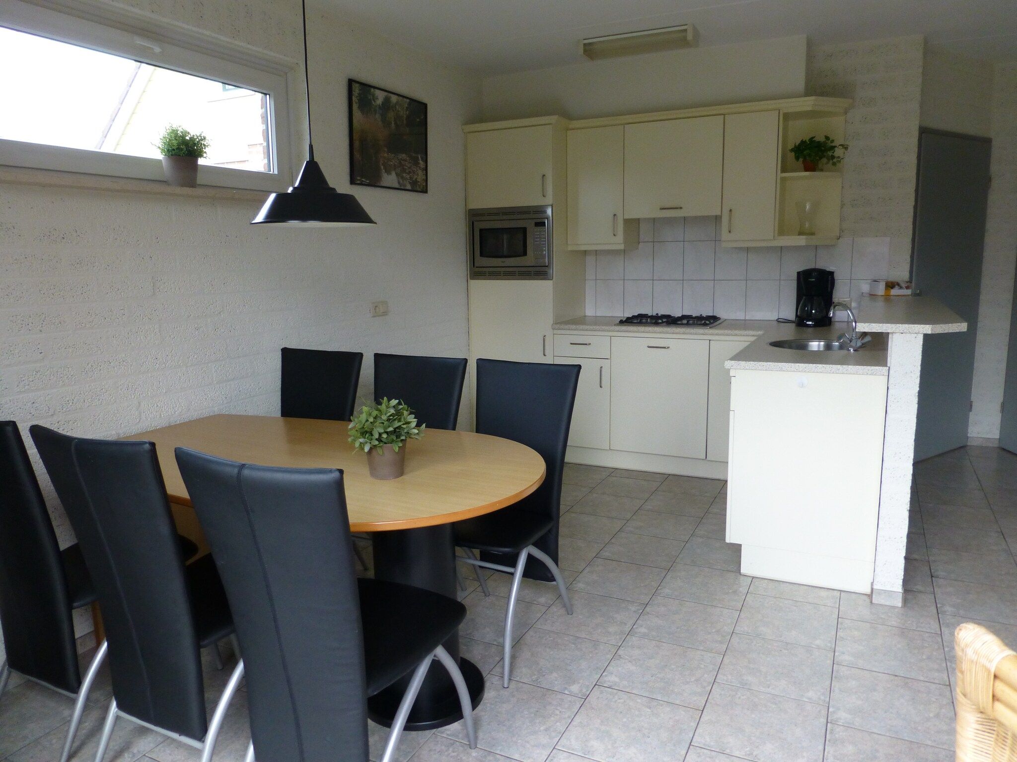 De keuken van De Riethorst 1 in Plasmolen