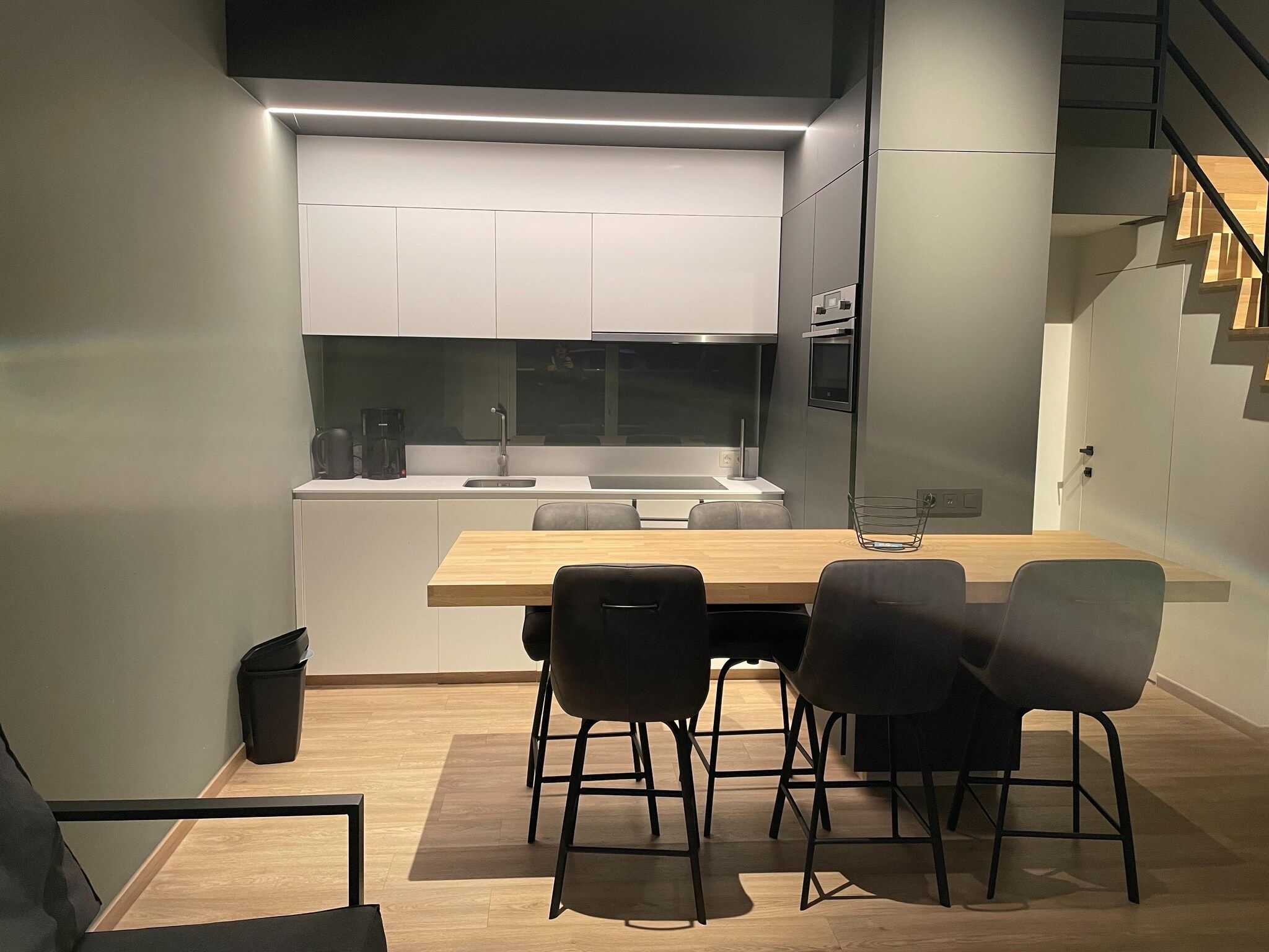De keuken van Het Platte Putje - Huisdiervrij - nr3 in Groede