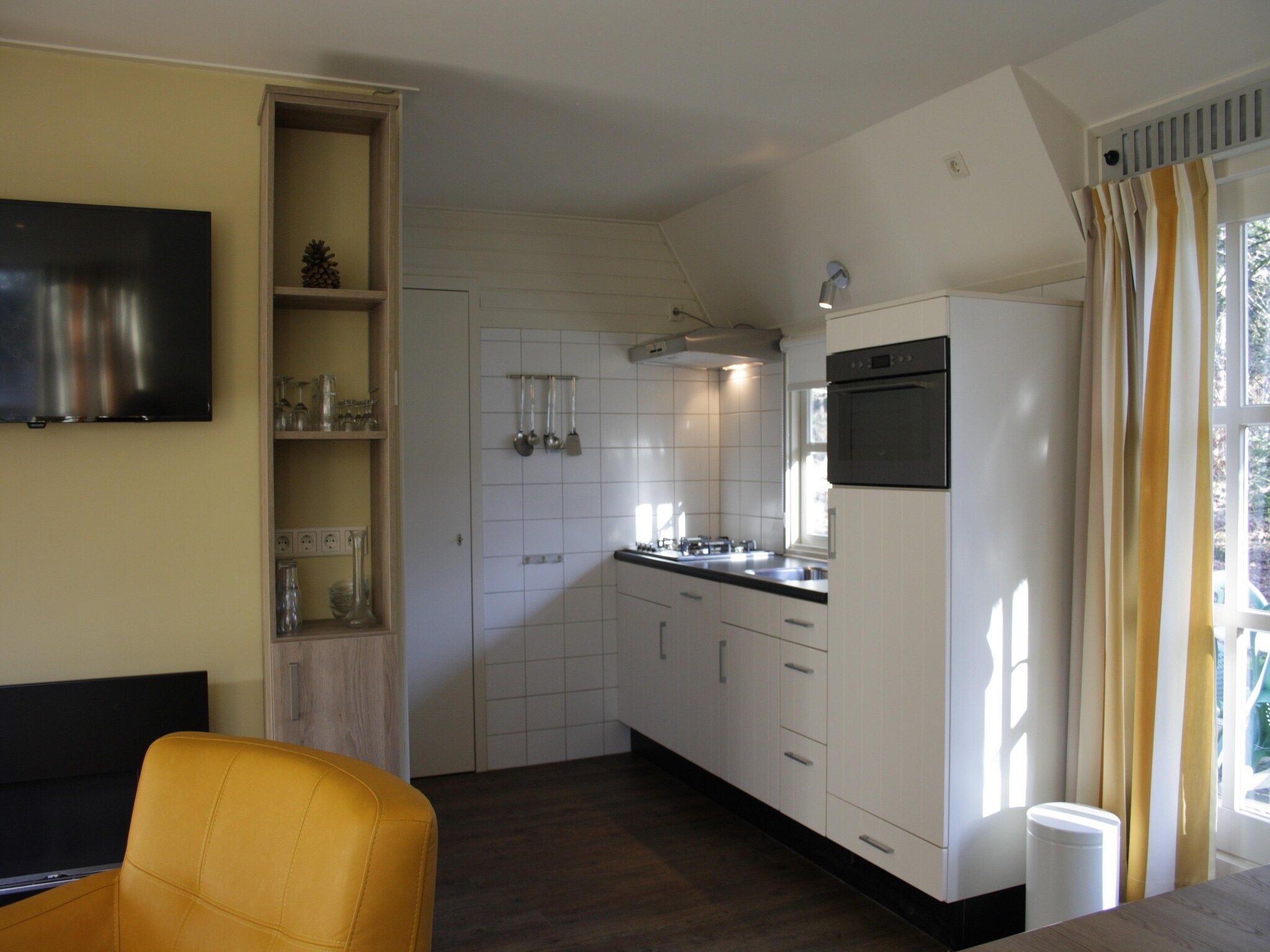 De keuken van Vakantiepark Herperduin 4 in Herpen