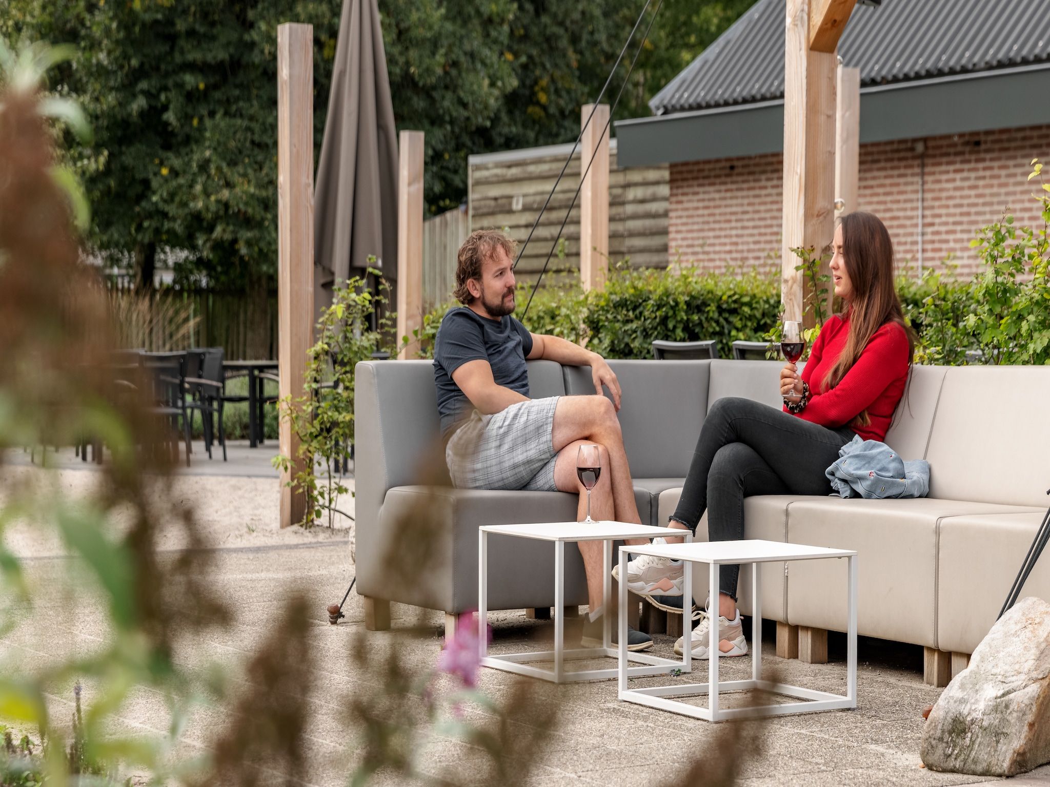 Parkfaciliteiten bij Bospark Lunsbergen 7 in Borger