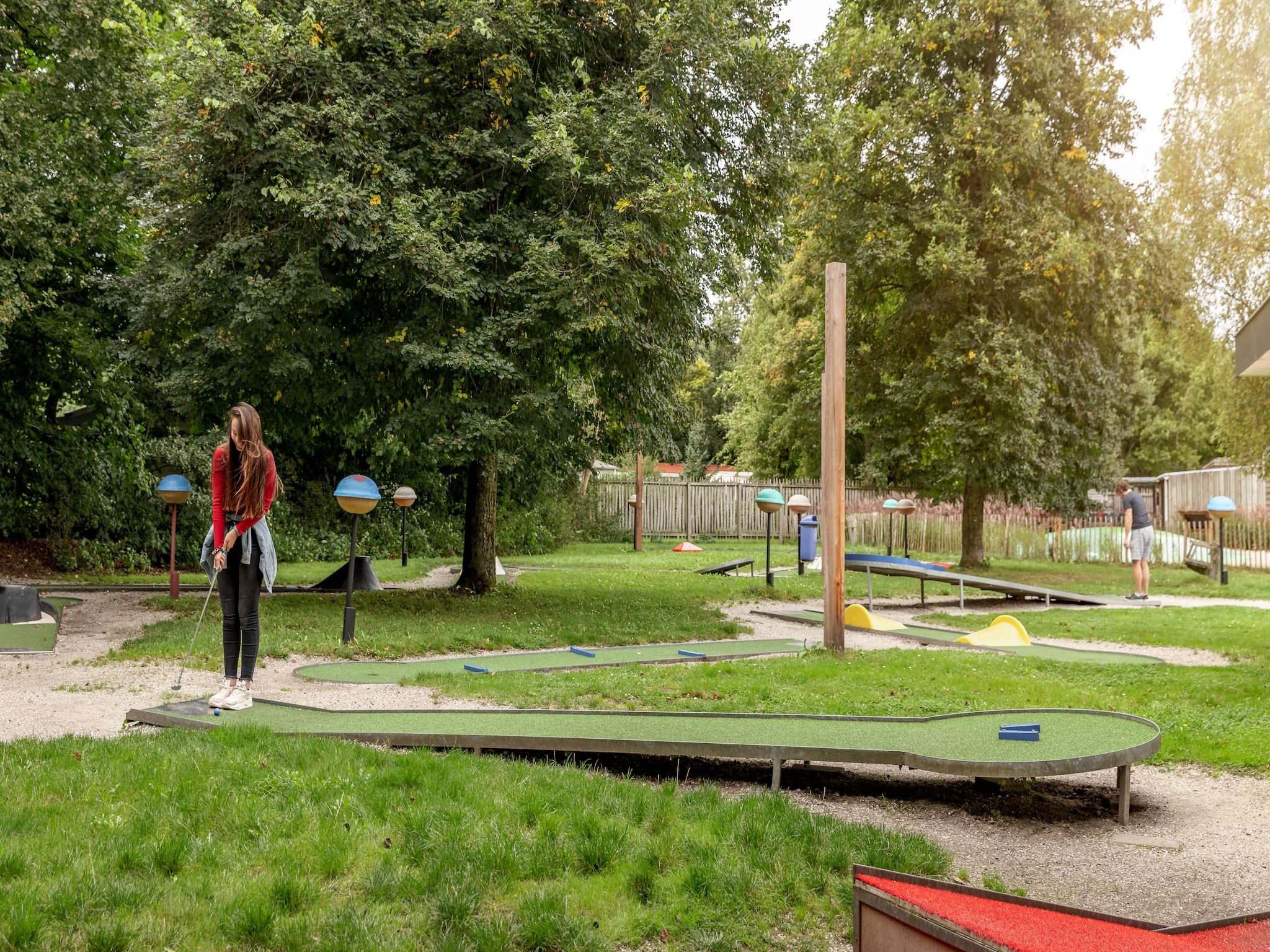 Parkfaciliteiten bij Bospark Lunsbergen 7 in Borger