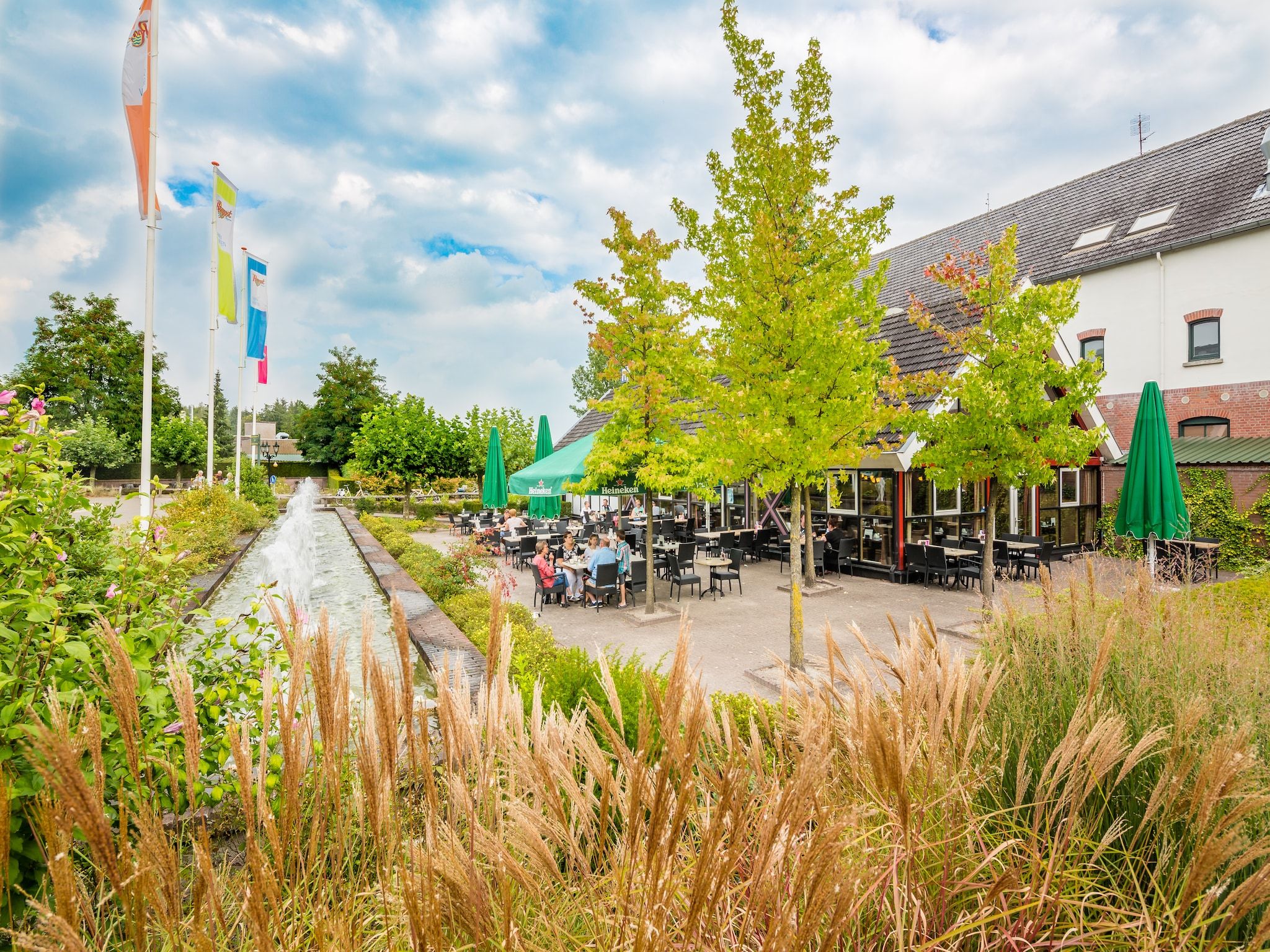Parkfaciliteiten bij Vakantiepark Klein Vink 14 in Arcen