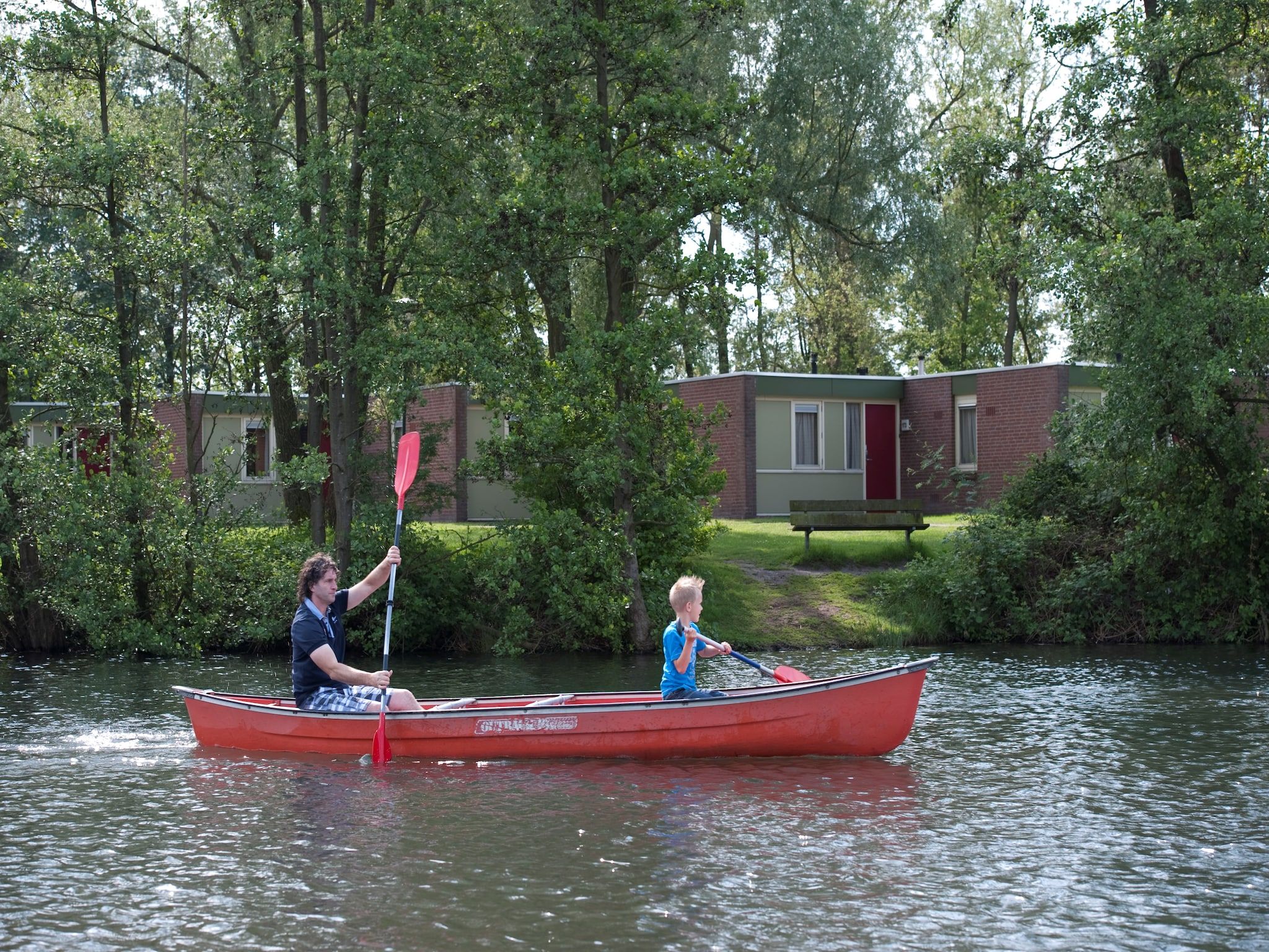 Parkfaciliteiten bij Vakantiepark Klein Vink 13 in Arcen
