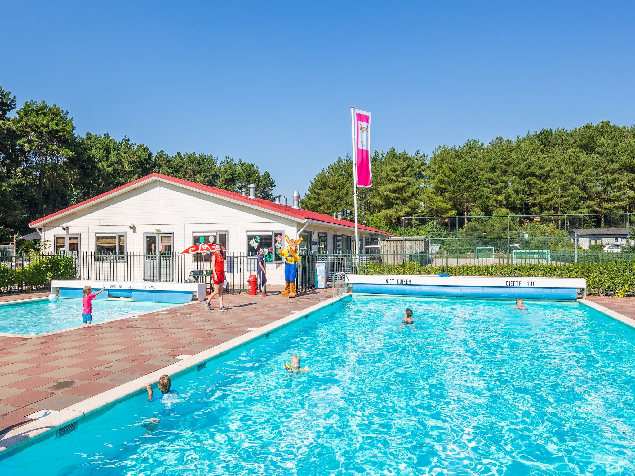 Parkfaciliteiten bij Kustpark Egmond aan Zee 4 in Egmond aan zee