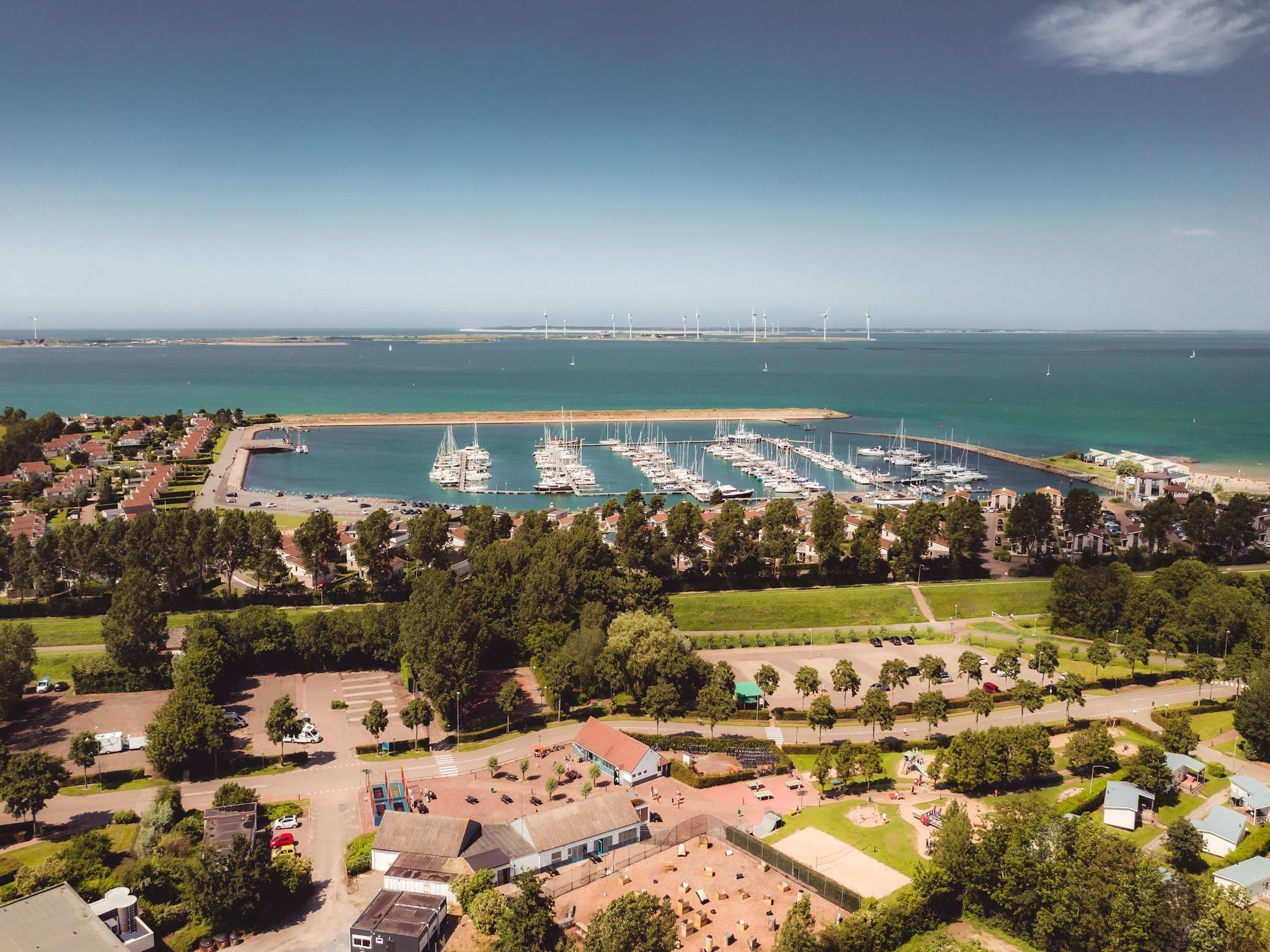 De omgeving van Vakantiepark Beach Resort 2 in Kamperland