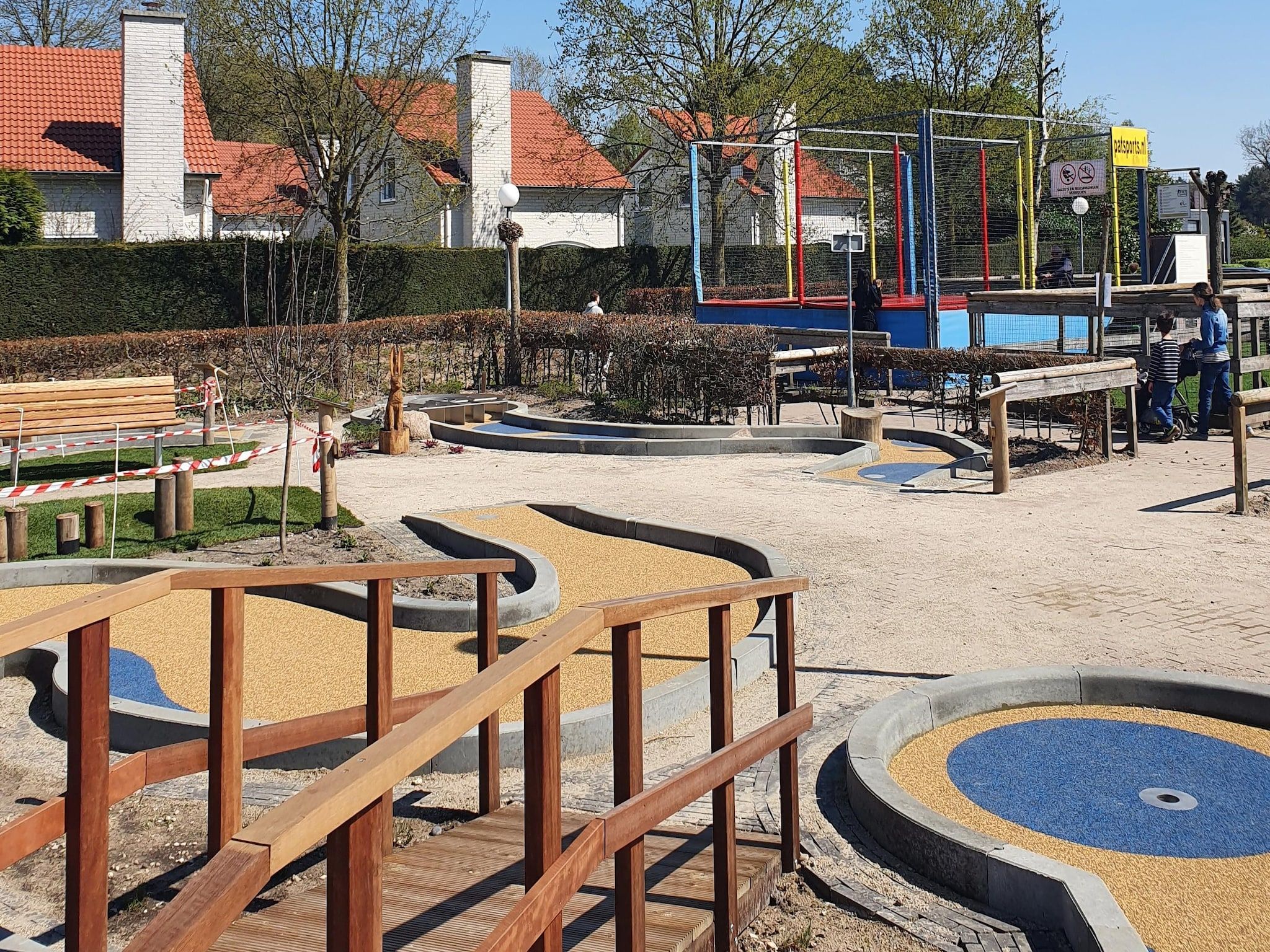 Parkfaciliteiten bij Resort Arcen 15 in Arcen