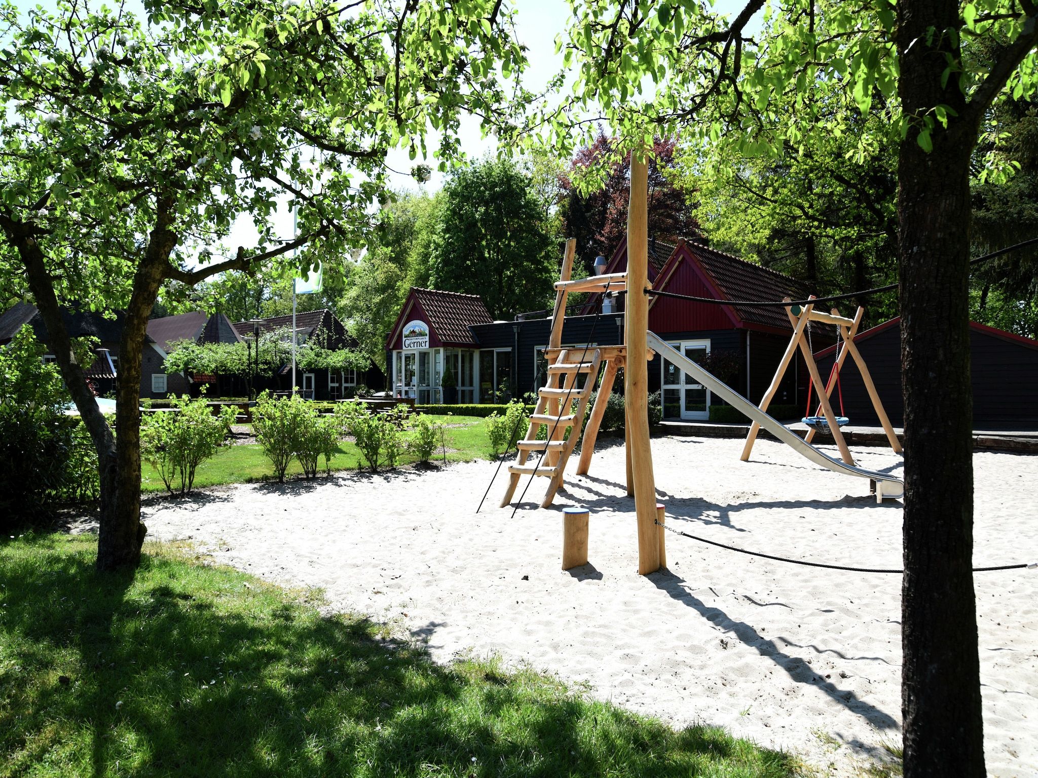 Parkfaciliteiten bij Buitenplaats Gerner 4 in Dalfsen