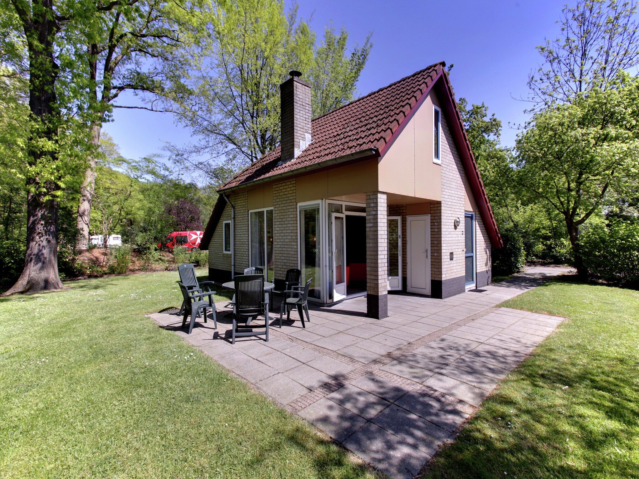 De buitenkant van Buitenplaats Gerner 5 in Dalfsen
