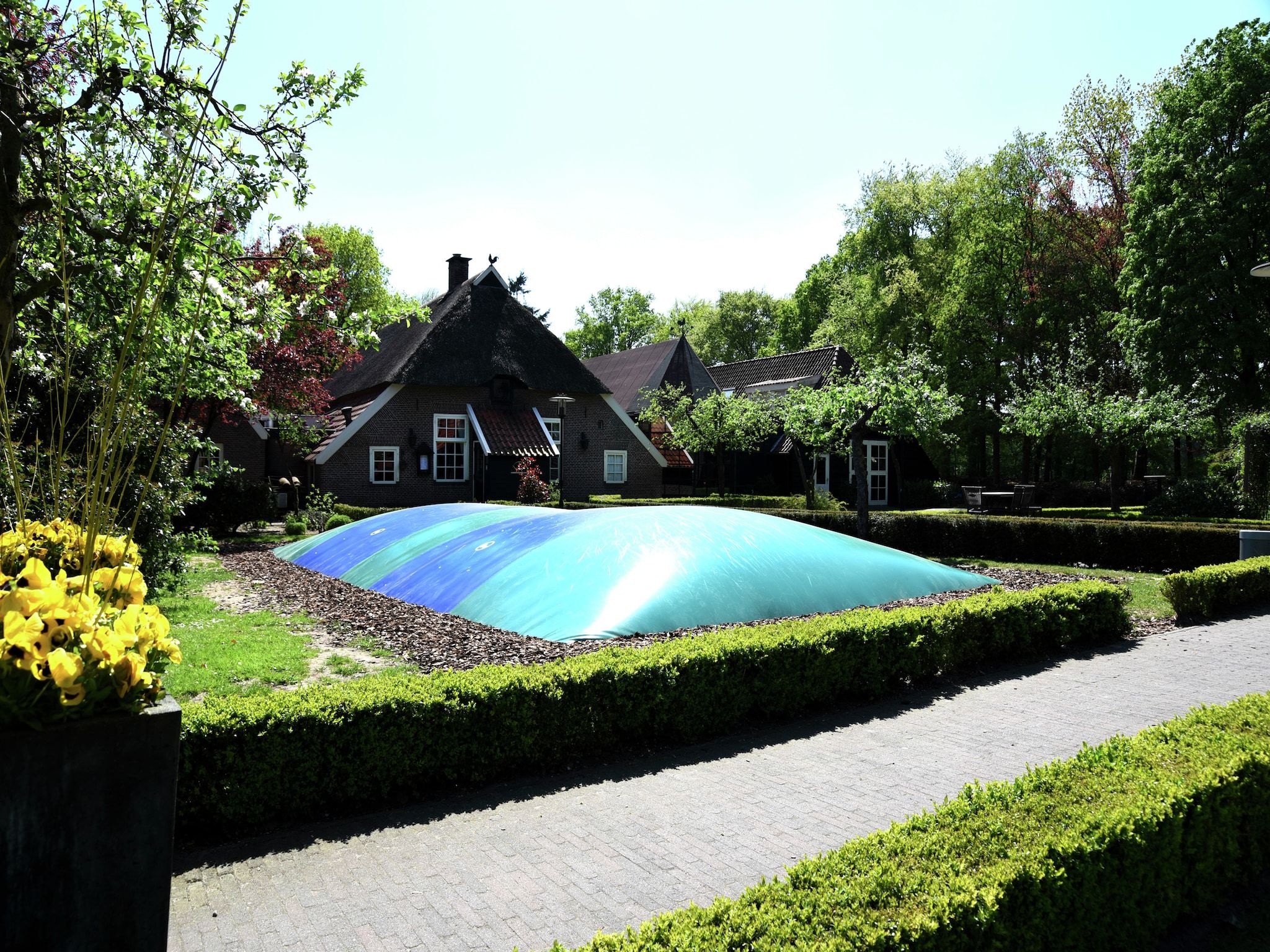 Parkfaciliteiten bij Buitenplaats Gerner 5 in Dalfsen