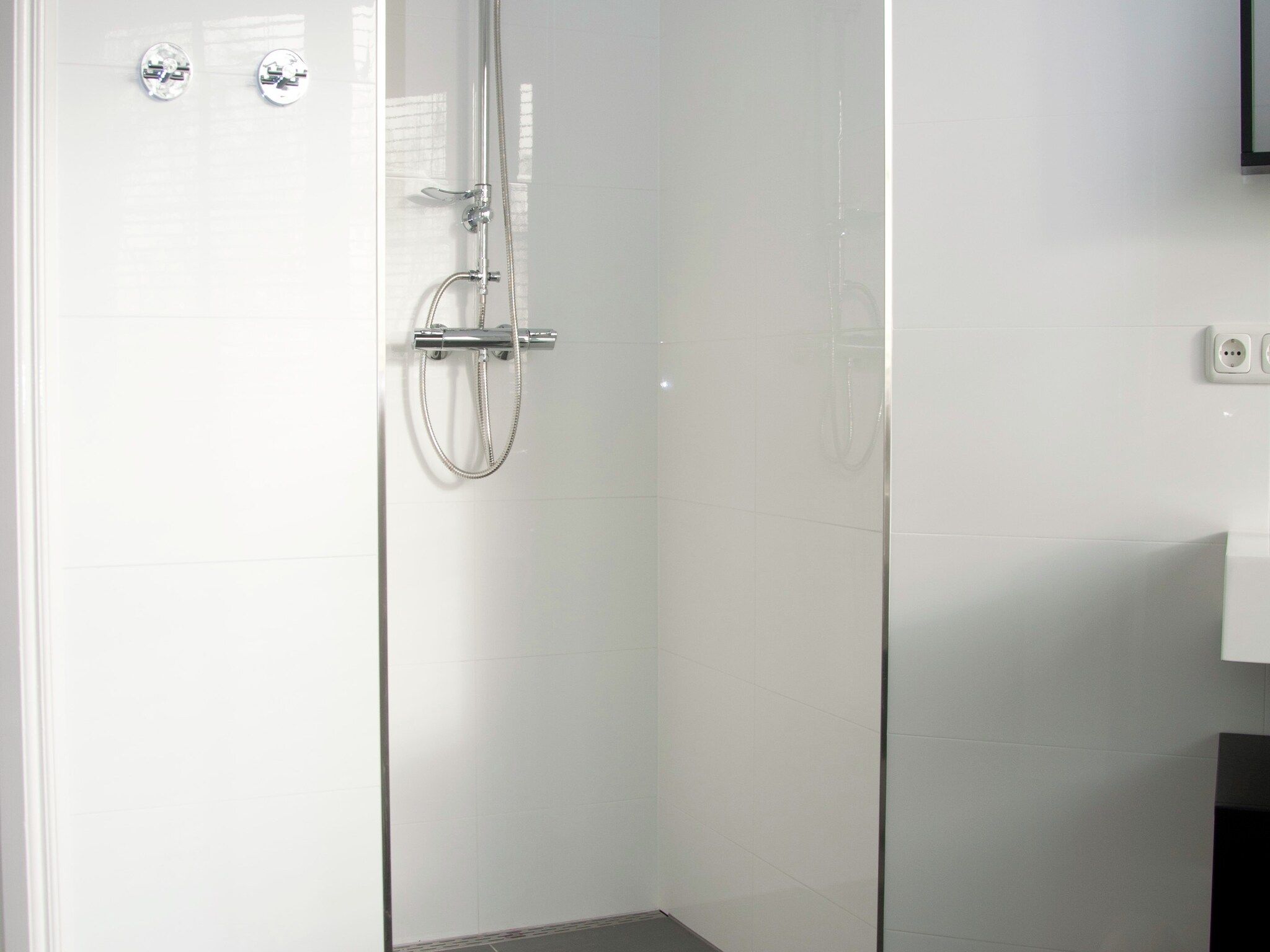 De badkamer van Landhuis de Linde in Nijensleek