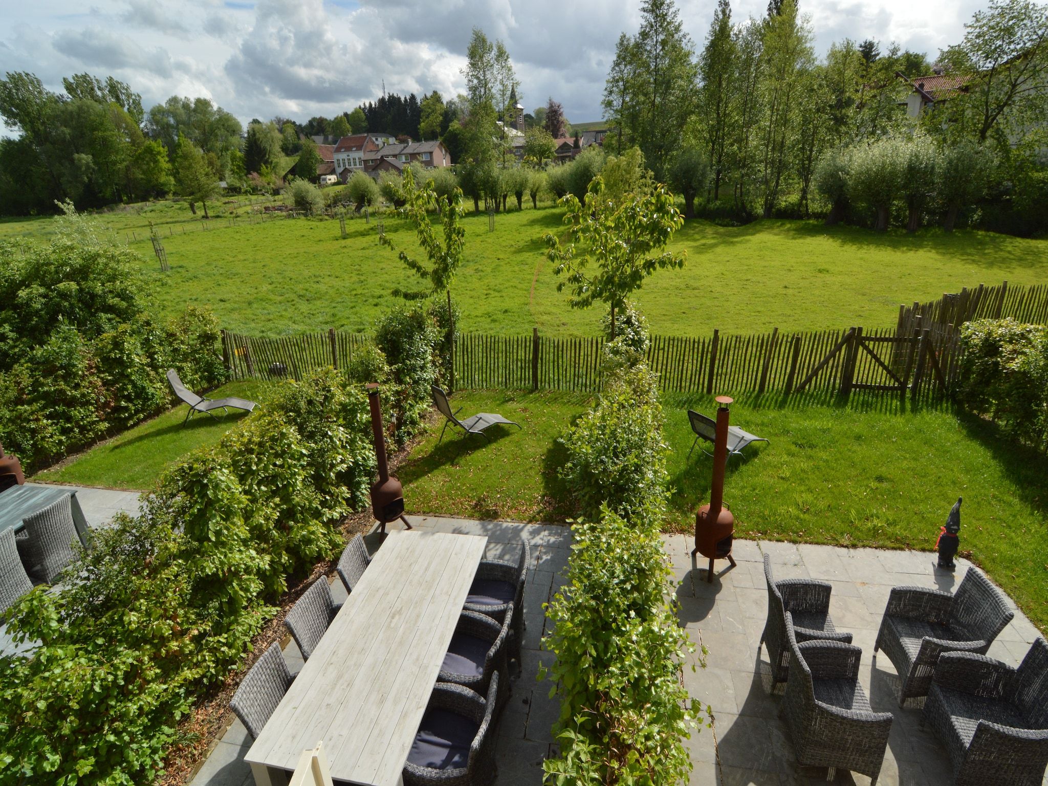 De tuin van Hoeve A Gen Water - Hummesknupke in Slenaken