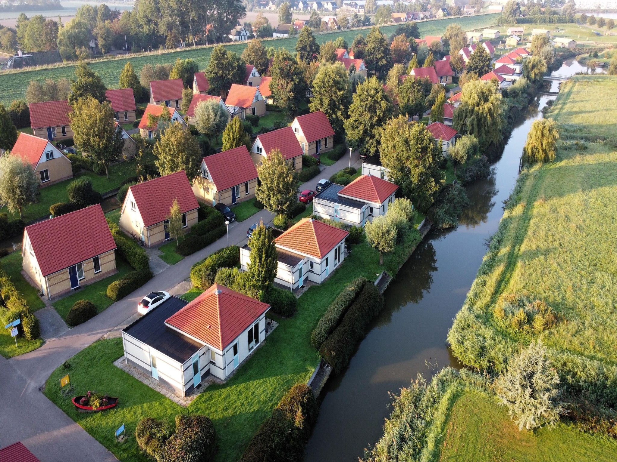 Parkfaciliteiten bij Villavakantiepark IJsselhof 5 in Andijk