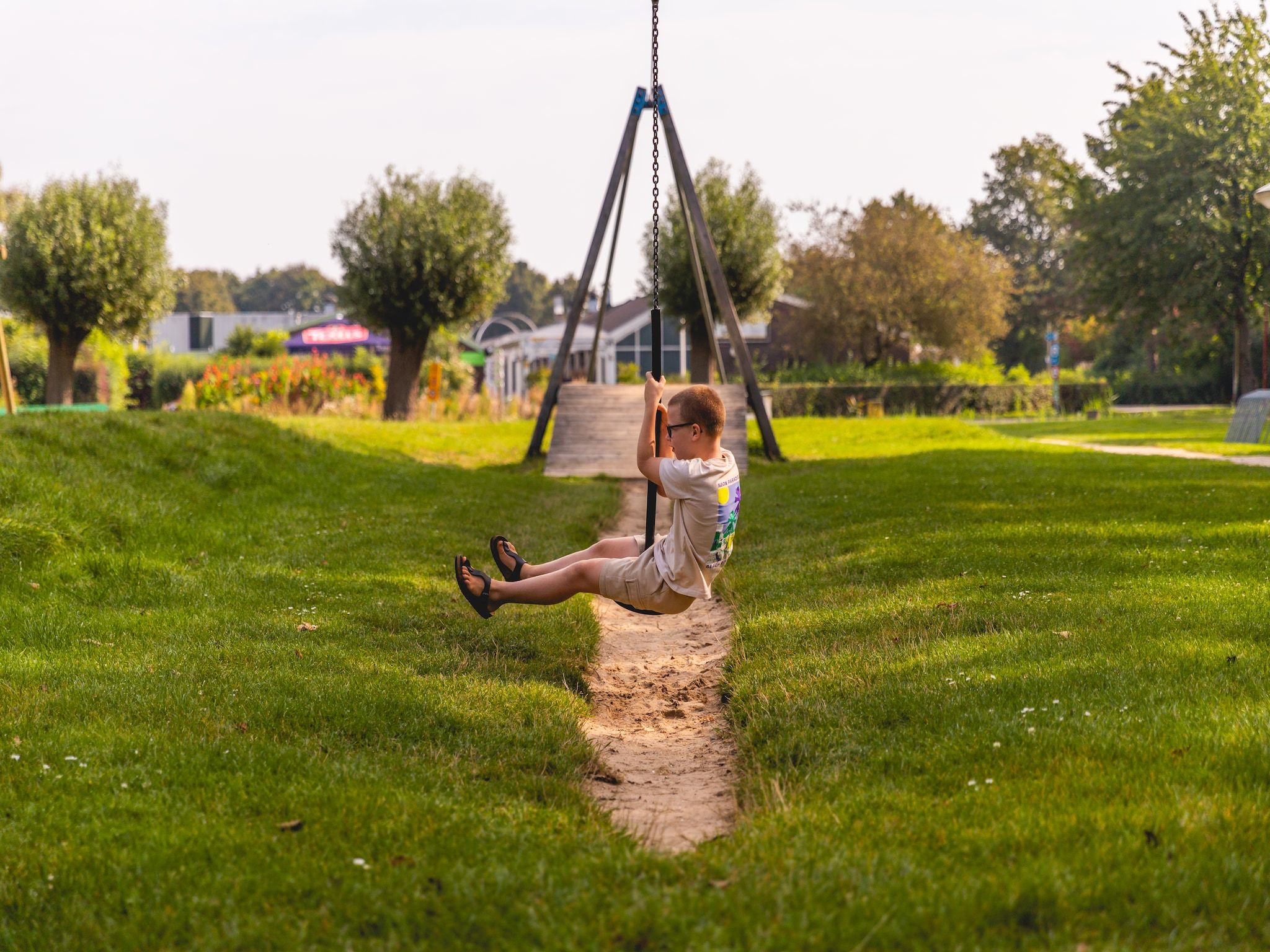Parkfaciliteiten bij Villavakantiepark IJsselhof 4 in Andijk