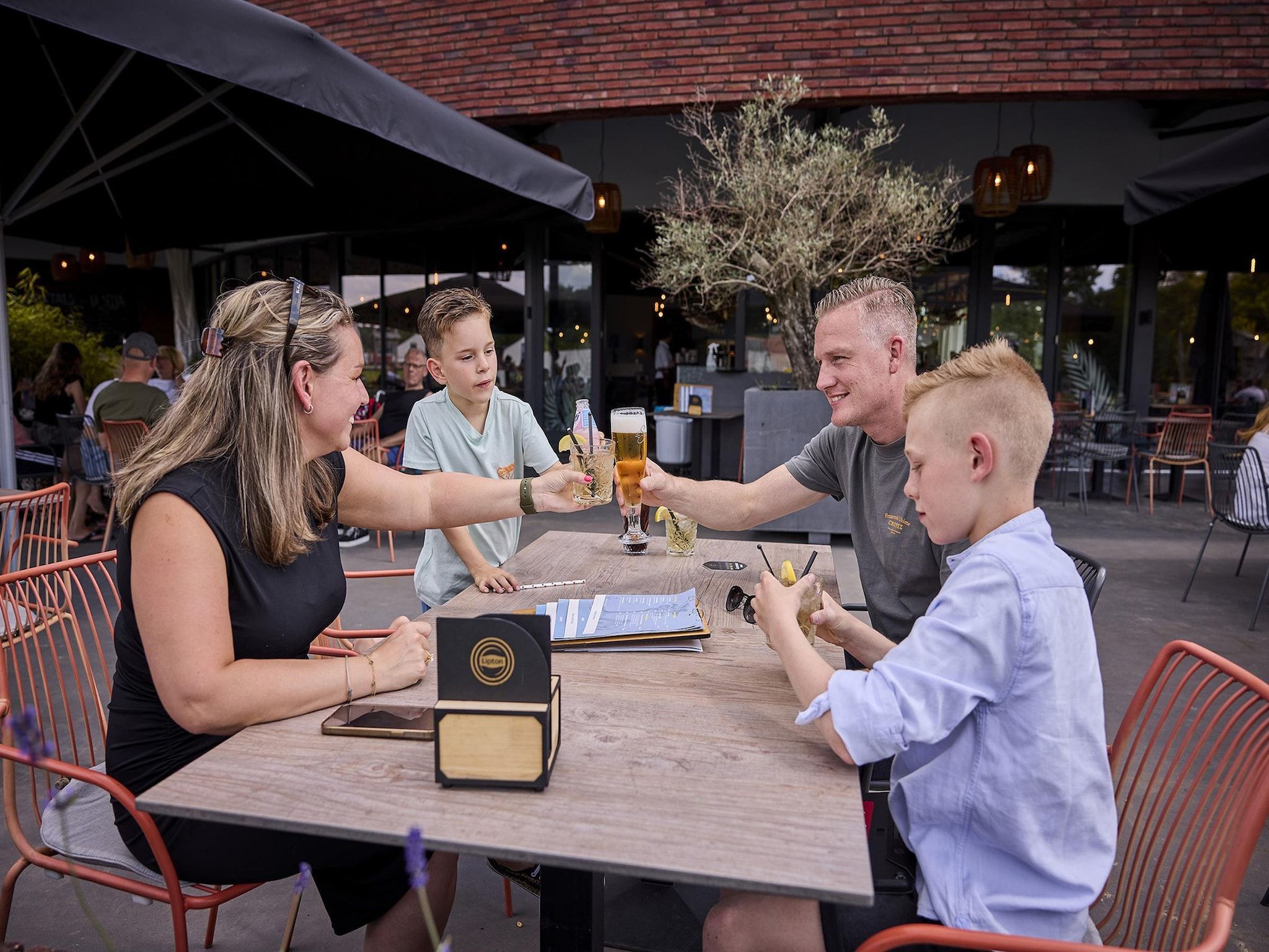 Parkfaciliteiten bij Buitenhof De Leistert 1 in Roggel