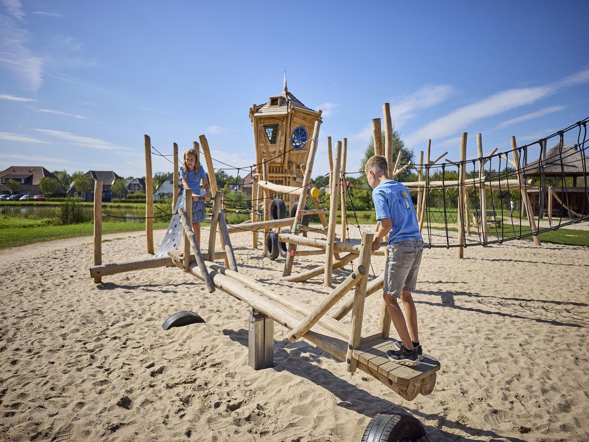 Parkfaciliteiten bij Buitenhof De Leistert 15 in Roggel