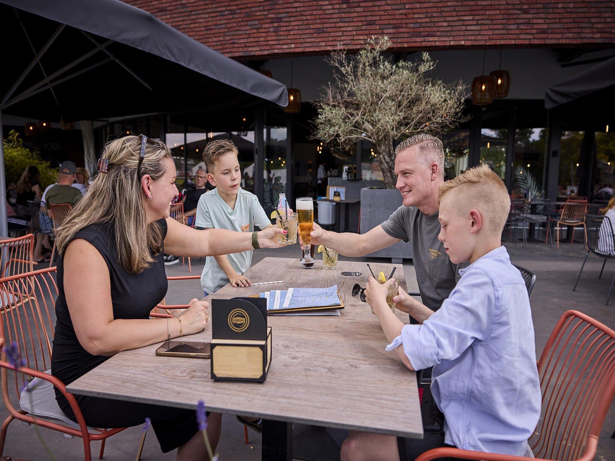 Parkfaciliteiten bij Buitenhof De Leistert 4 in Roggel