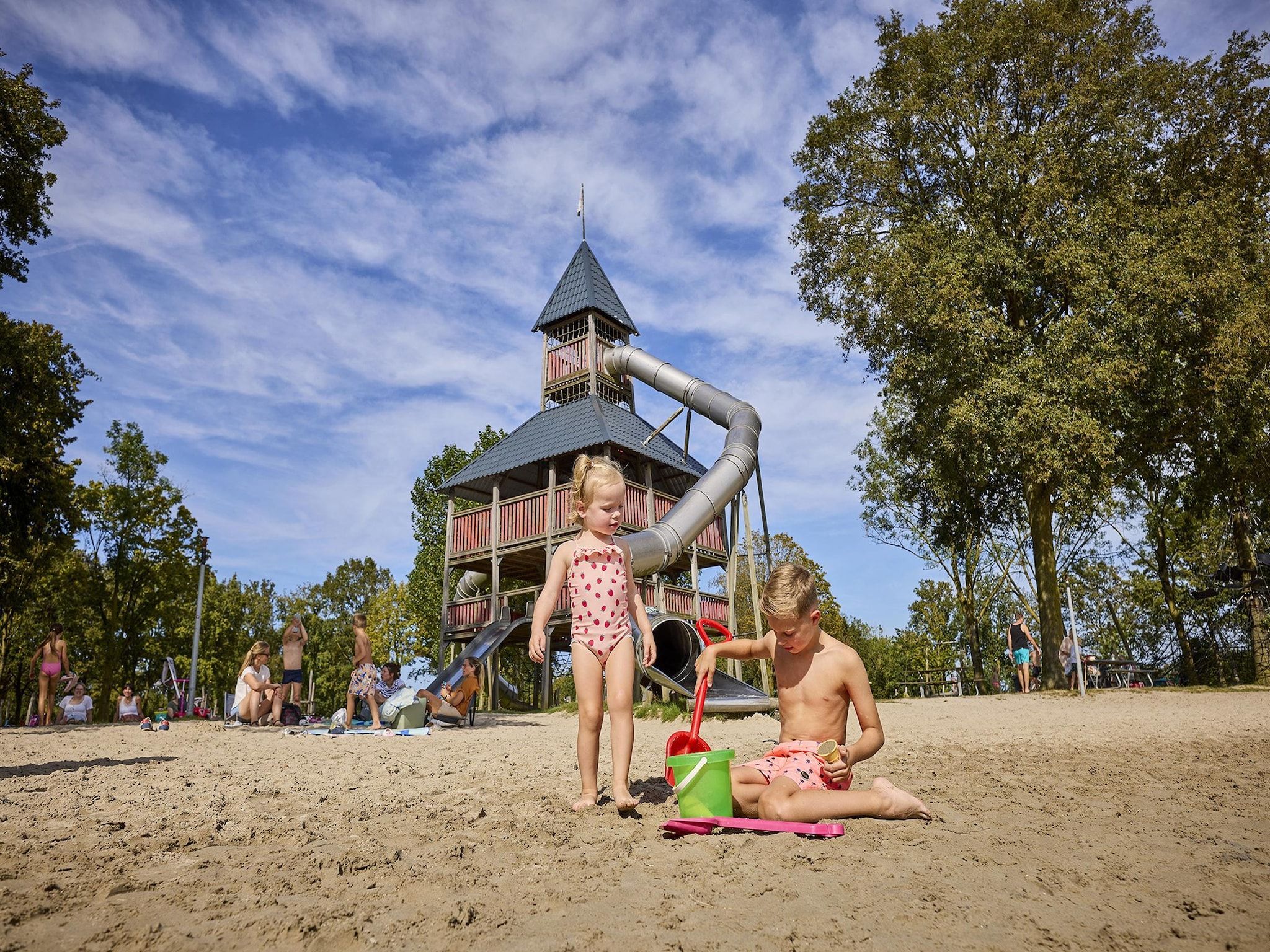 Parkfaciliteiten bij Buitenhof De Leistert 10 in Roggel