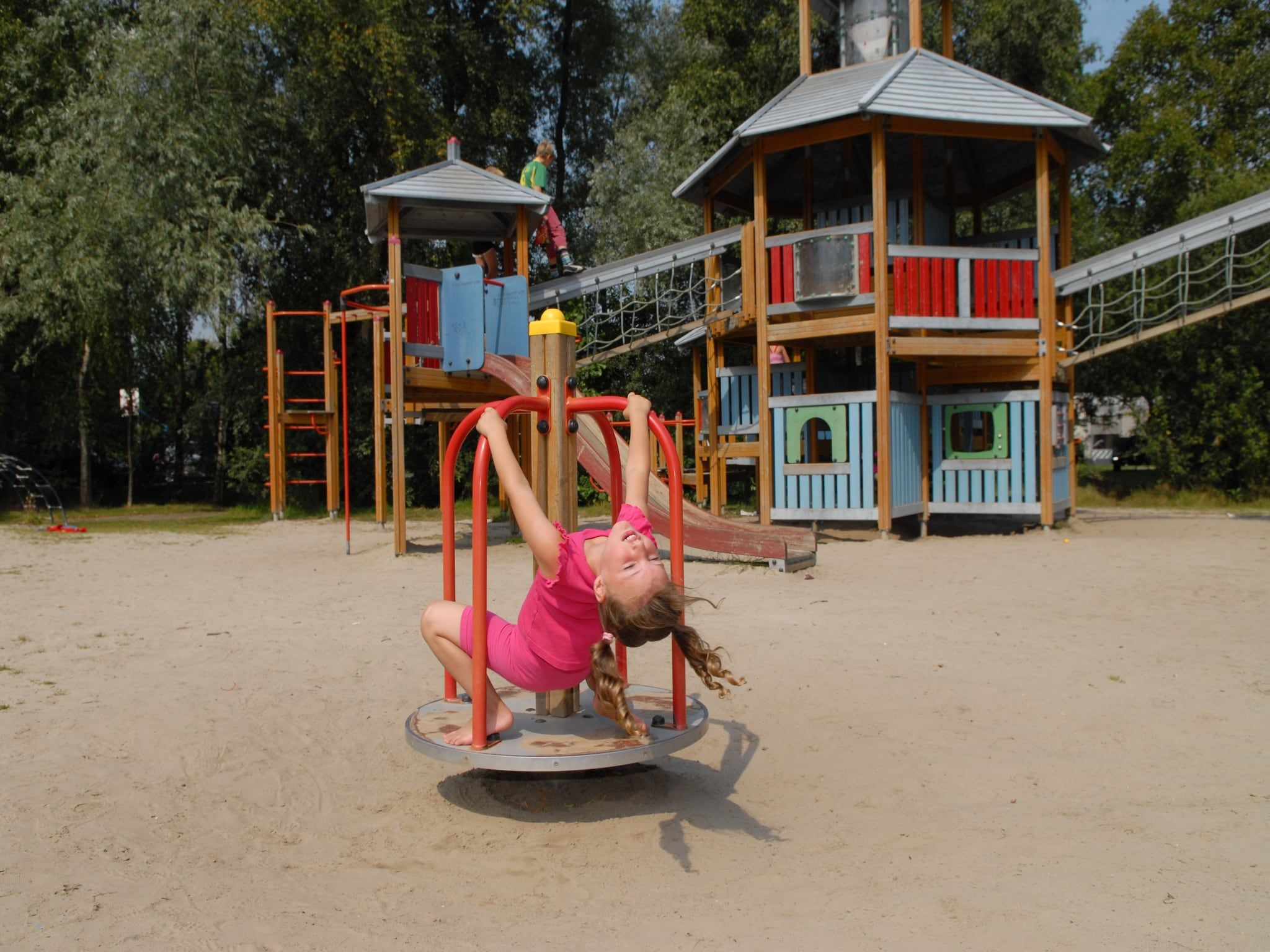 Parkfaciliteiten bij Buitenplaats It Wiid in Eernewoud