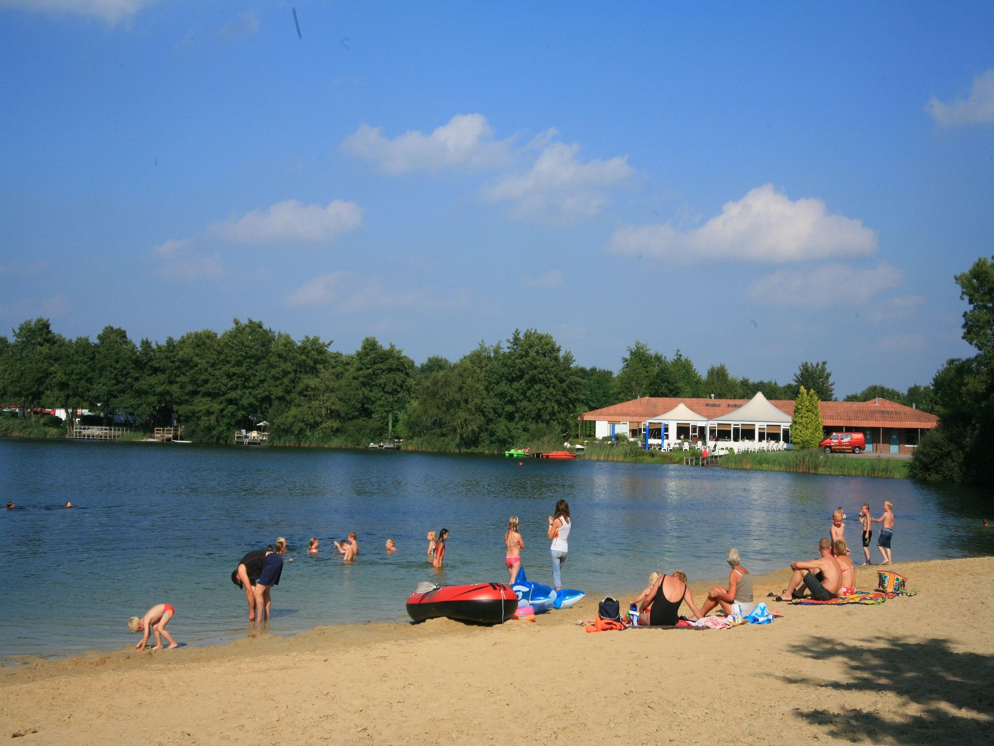 Parkfaciliteiten bij Villapark Akenveen 2 in Tynaarlo