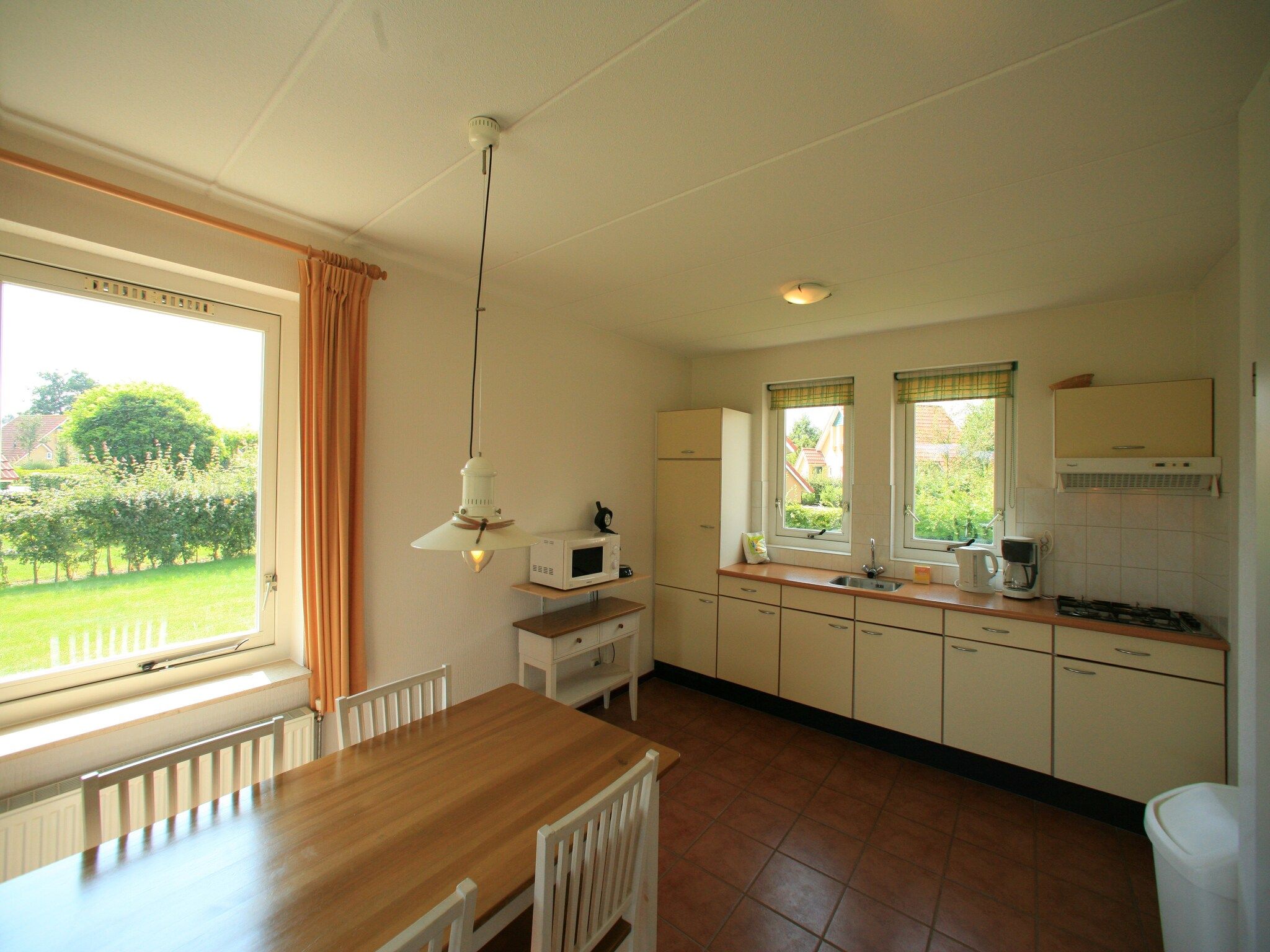 De keuken van Villapark Akenveen 3 in Tynaarlo