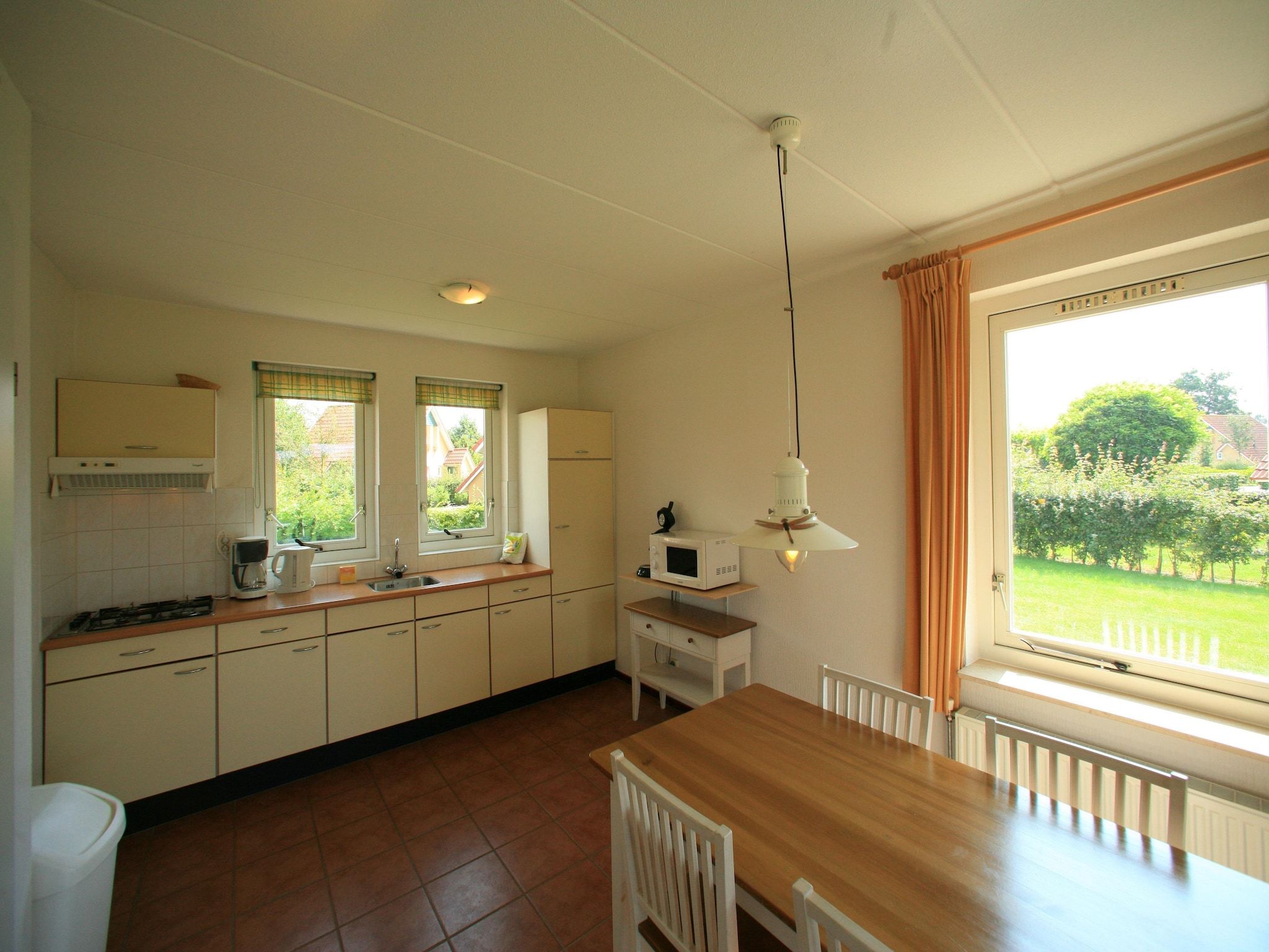 De keuken van Villapark Akenveen 3 in Tynaarlo