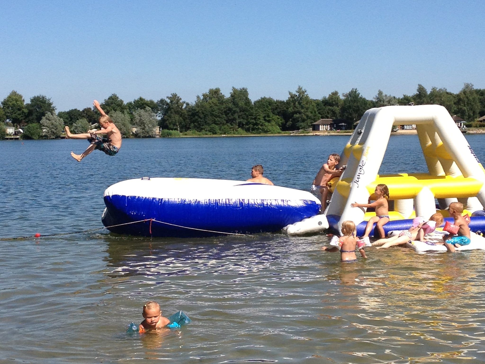 Parkfaciliteiten bij Recreatiepark Tolplas 2 in Hoge Hexel