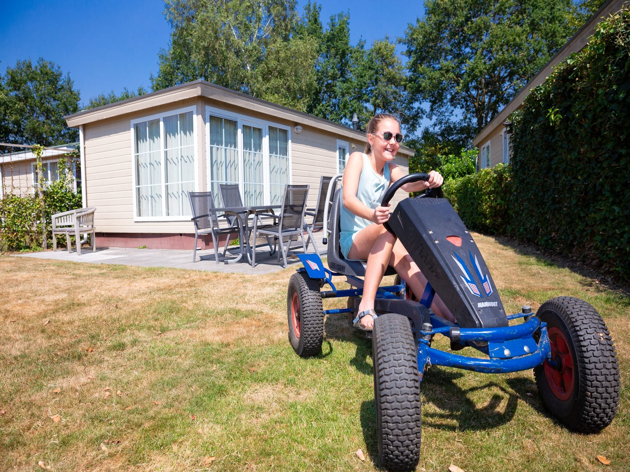 Parkfaciliteiten bij Recreatiepark Tolplas 2 in Hoge Hexel