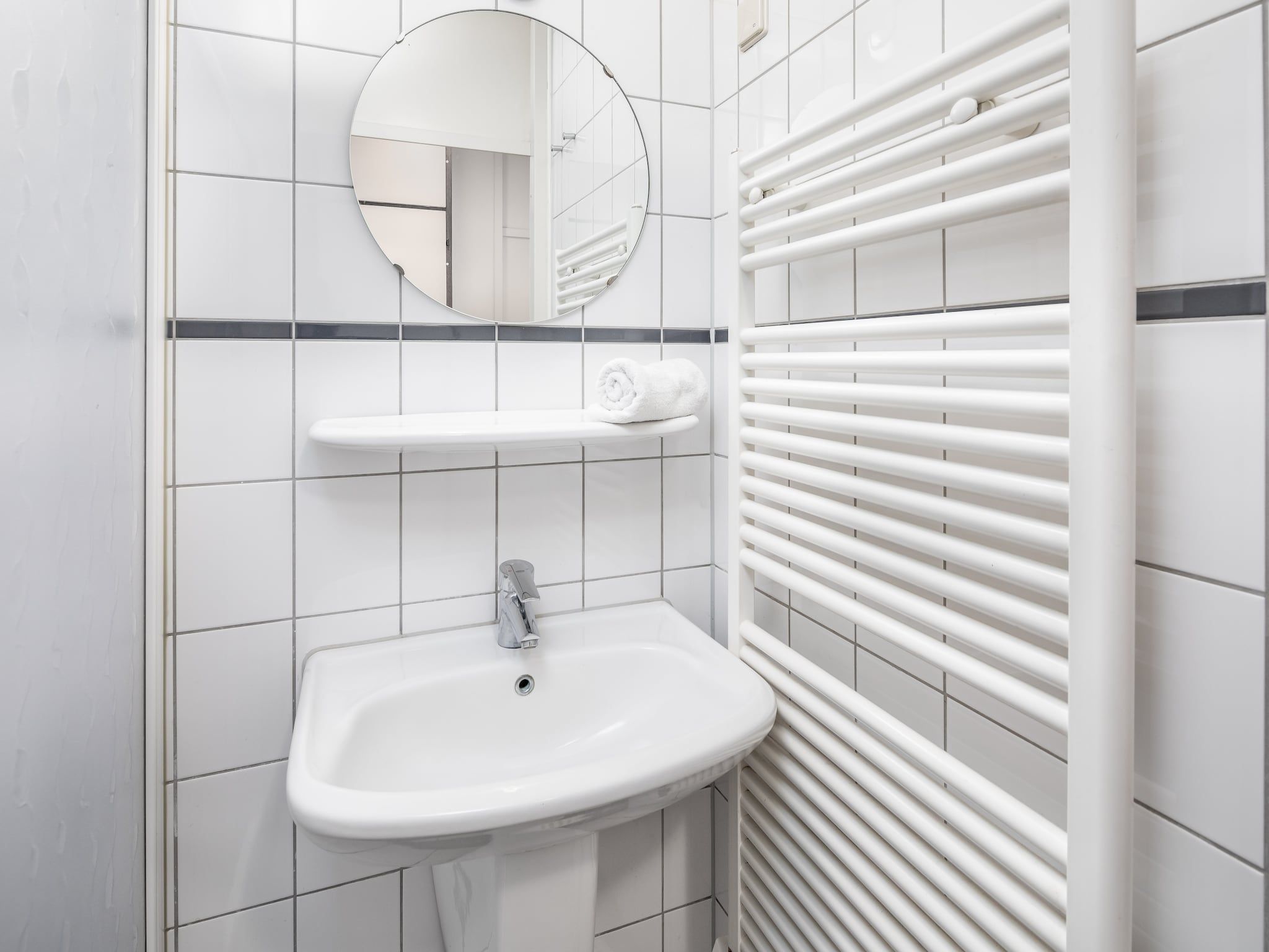 De badkamer van Het Drentse Wold 1 in Hoogersmilde