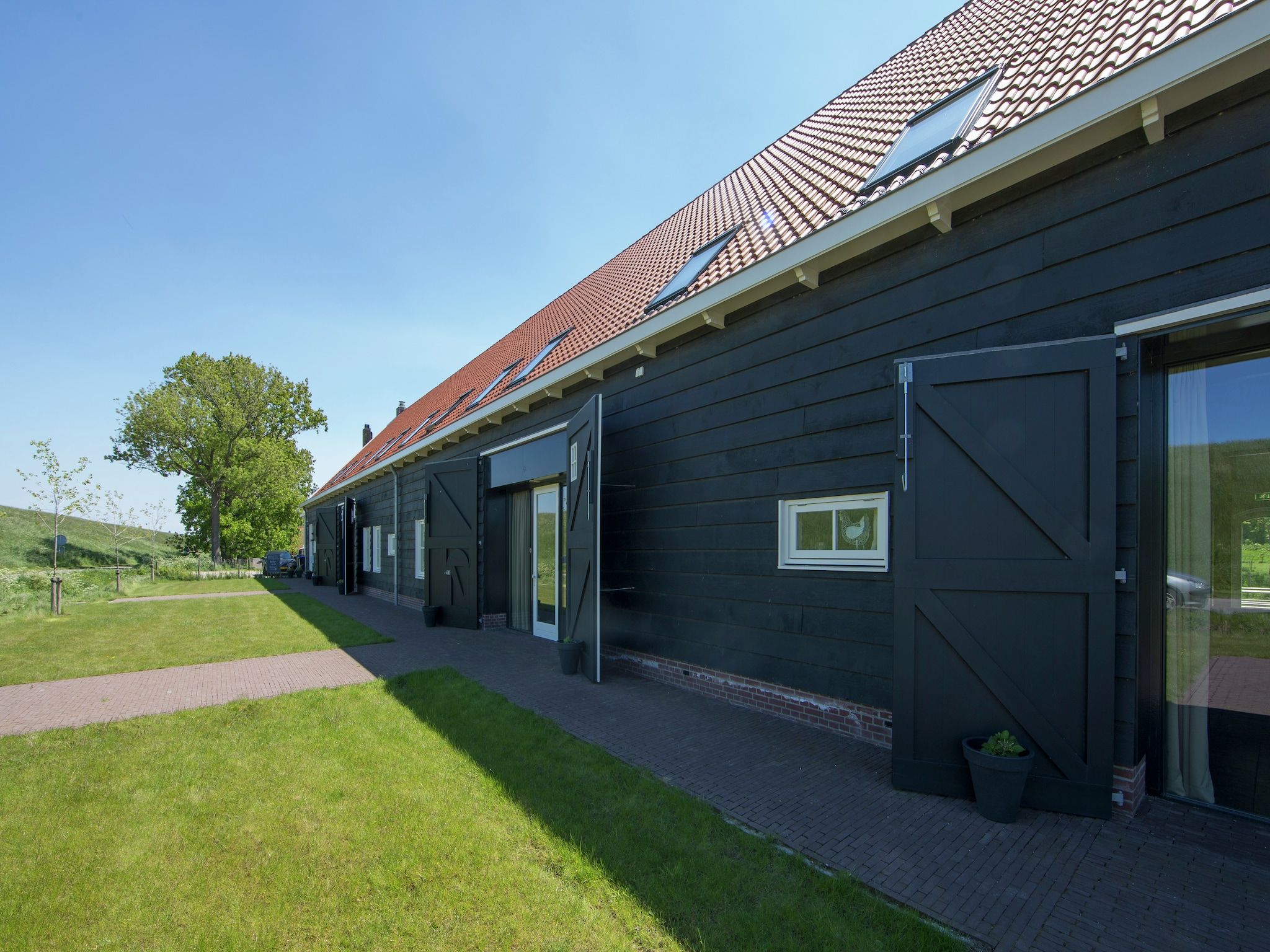 De buitenkant van Recreatiepark de Stelhoeve 2 in Wemeldinge