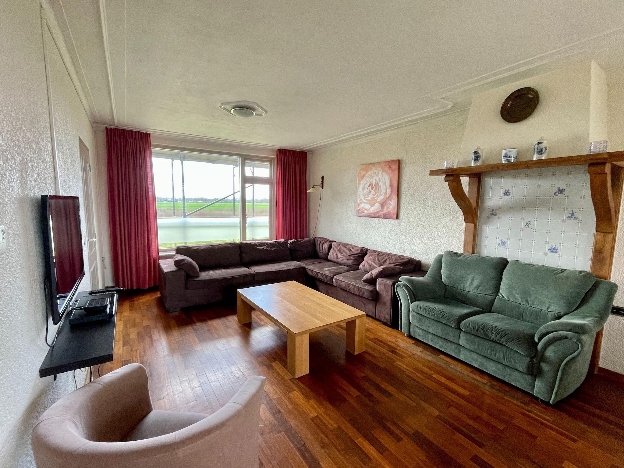 De woonkamer van Paradiso in Elsendorp