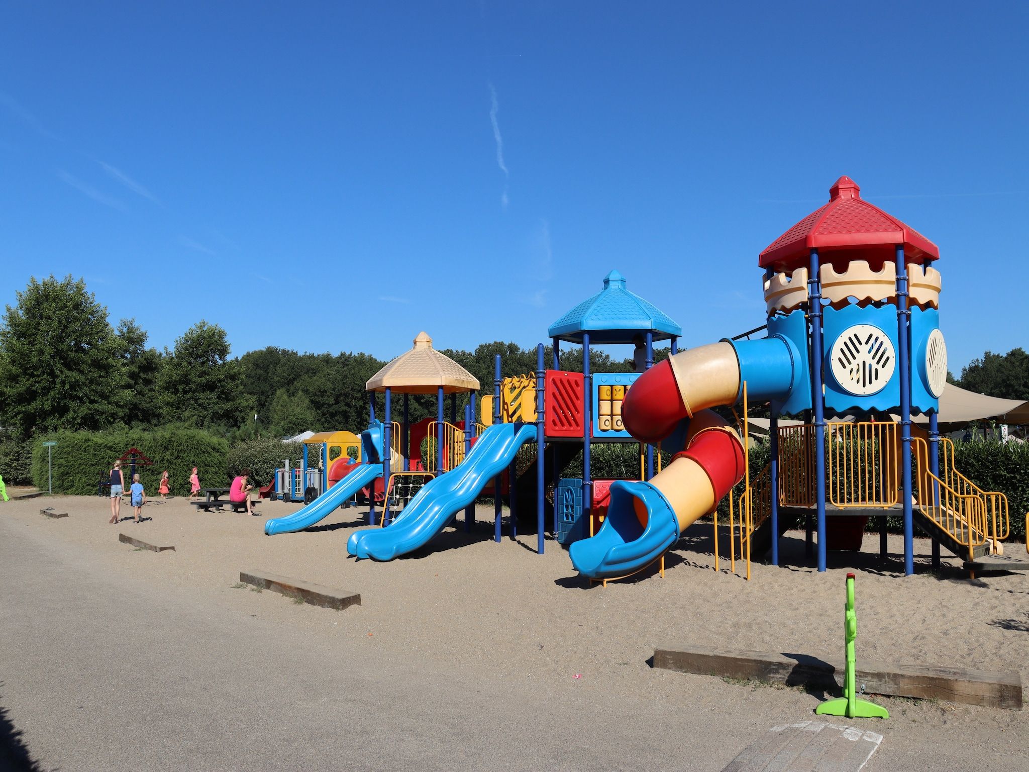 Parkfaciliteiten bij Recreatiepark Duinhoeve 1 in Udenhout