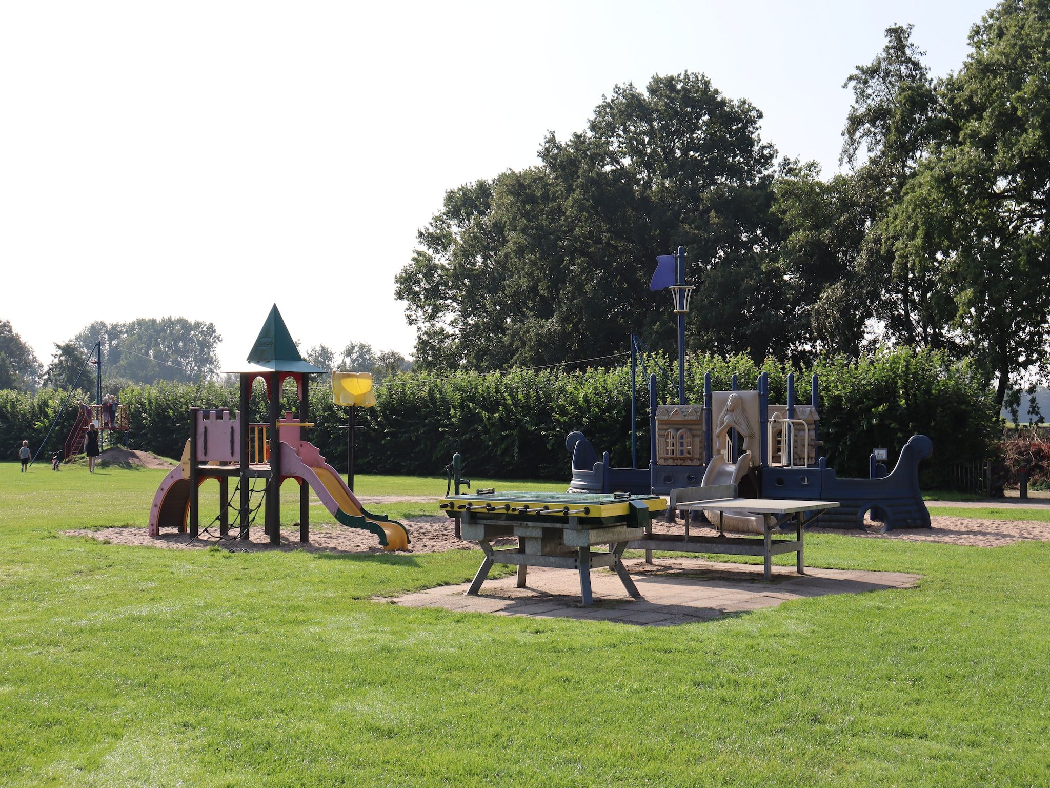 Parkfaciliteiten bij Recreatiepark Duinhoeve 1 in Udenhout