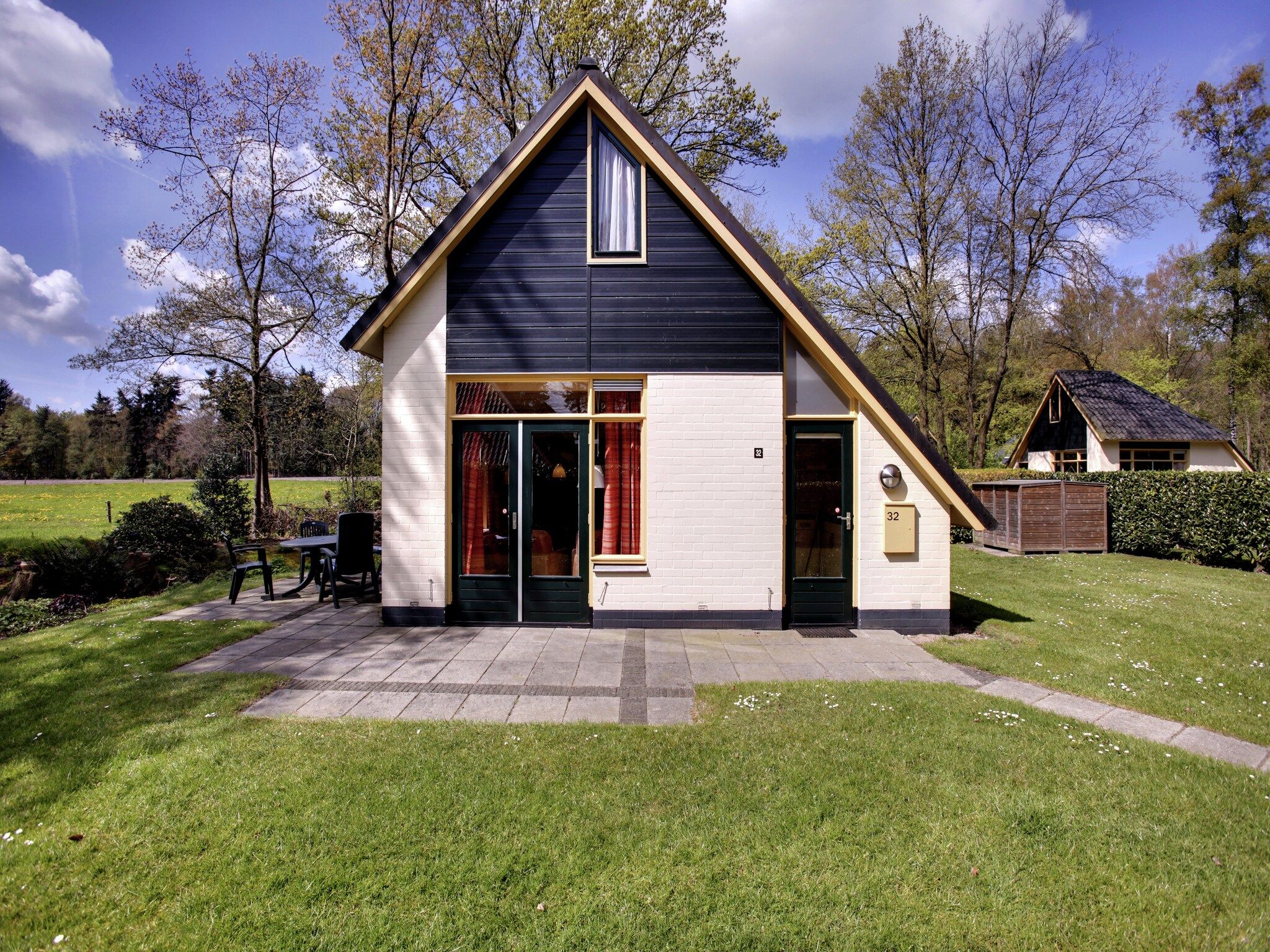 De buitenkant van Buitenplaats Gerner 2 in Dalfsen