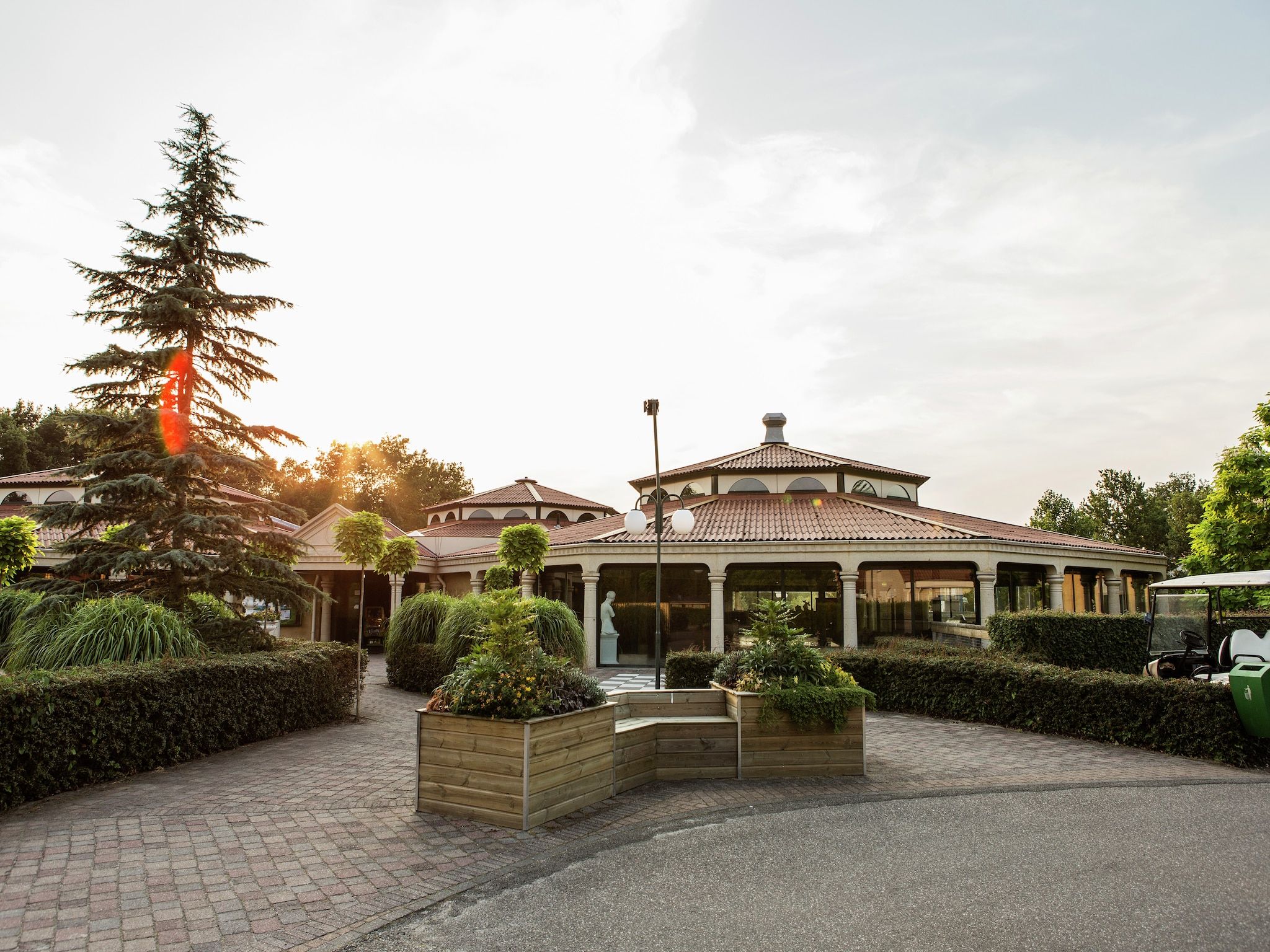 Parkfaciliteiten bij Resort Arcen 3 in Arcen