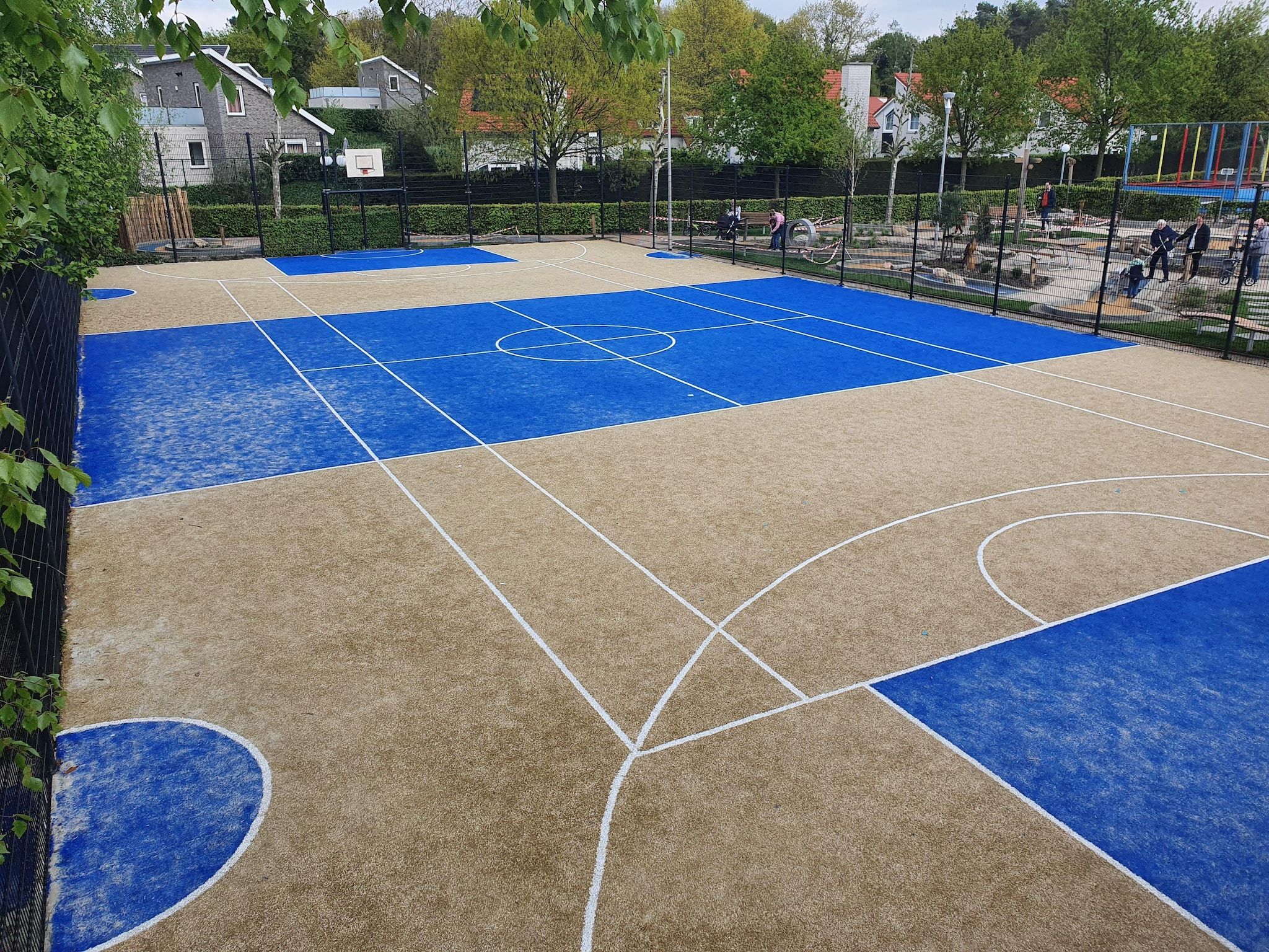 Parkfaciliteiten bij Resort Arcen 3 in Arcen