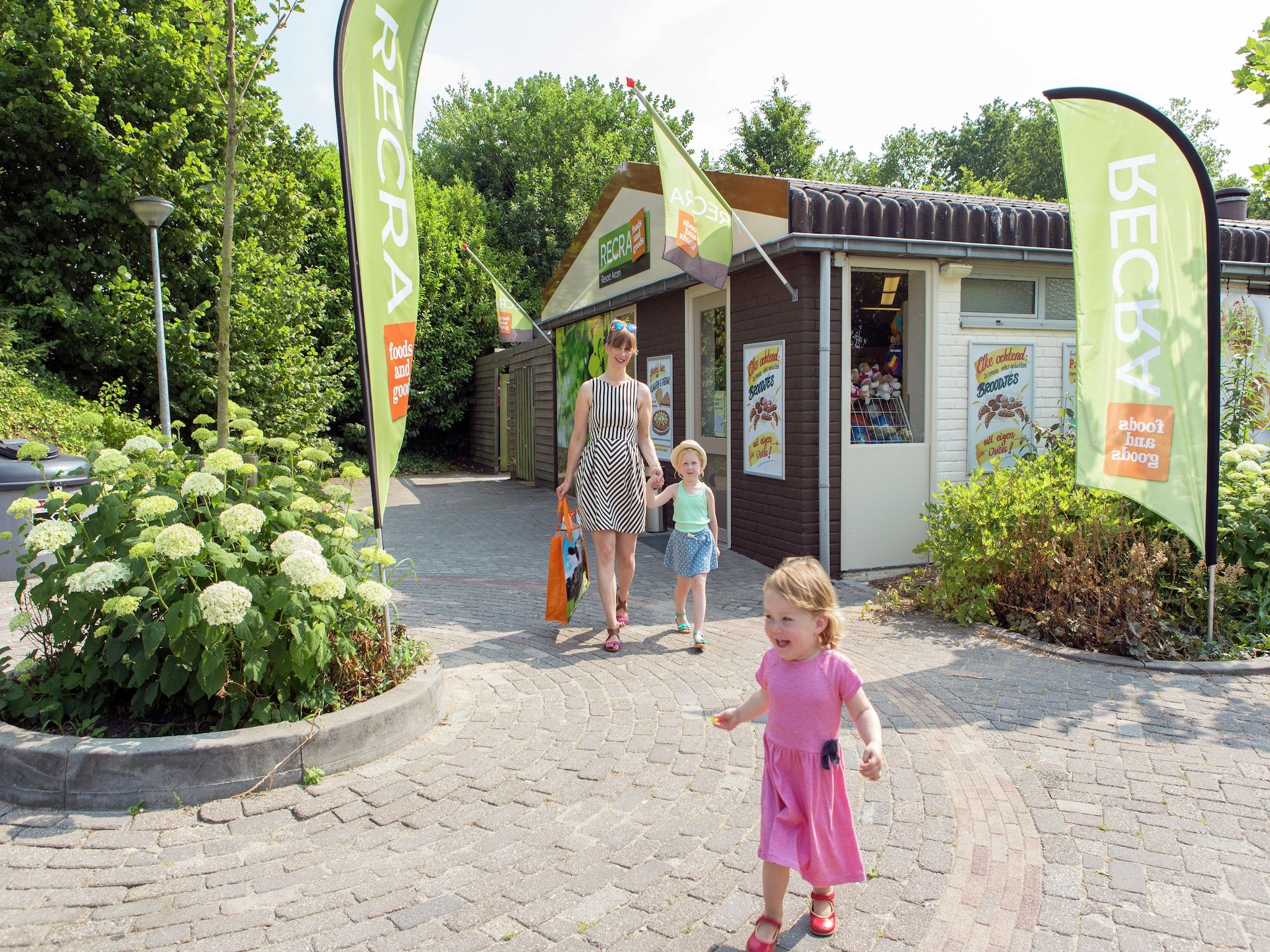 Parkfaciliteiten bij Resort Arcen 14 in Arcen