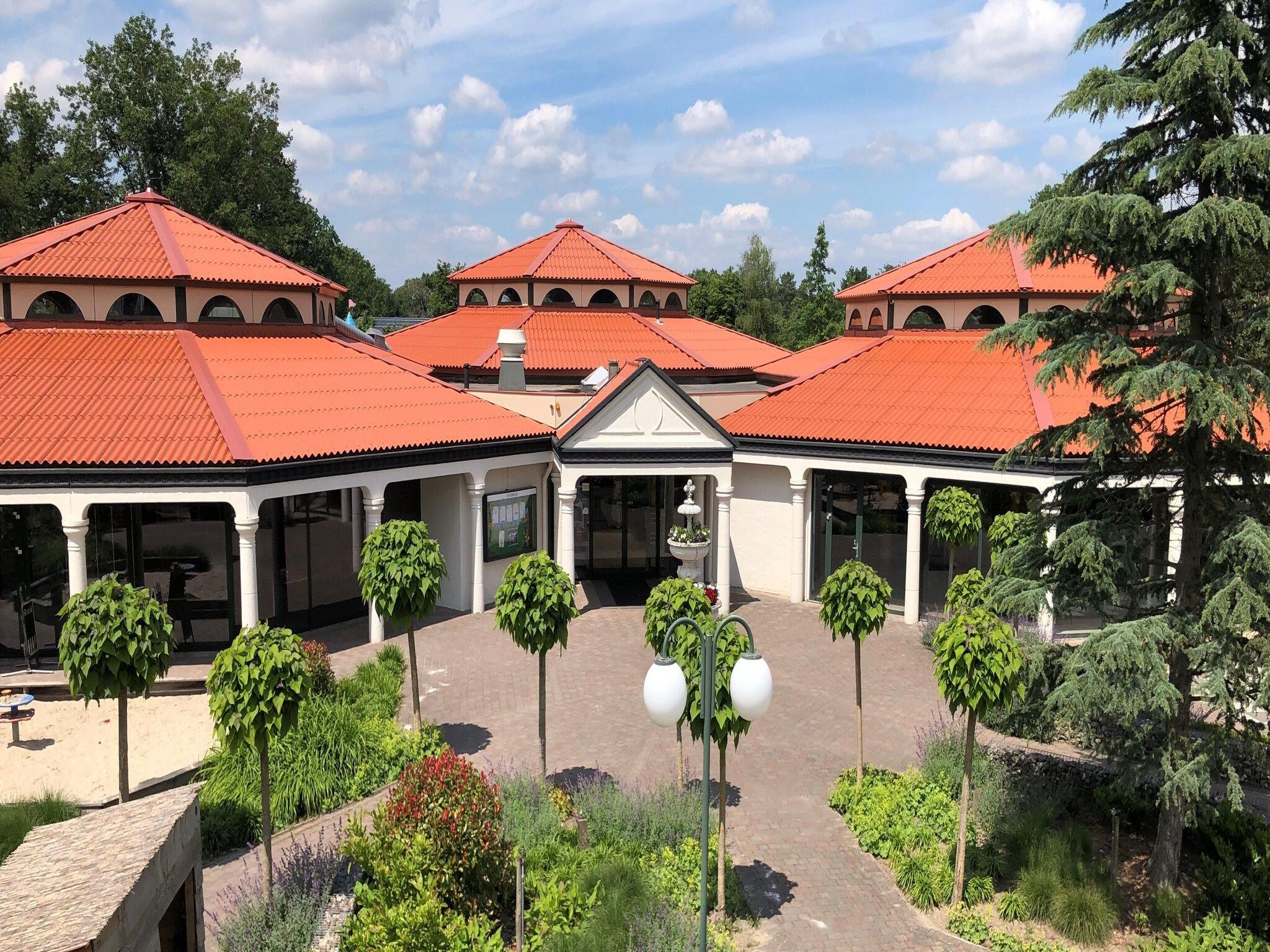 Parkfaciliteiten bij Resort Arcen 16 in Arcen