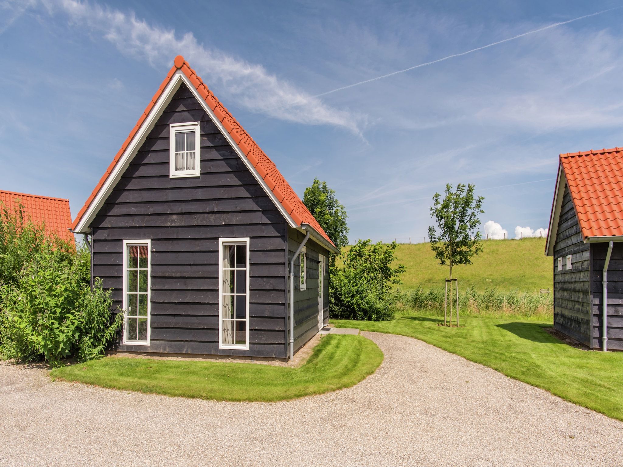 De buitenkant van Recreatiepark de Stelhoeve 3 in Wemeldinge