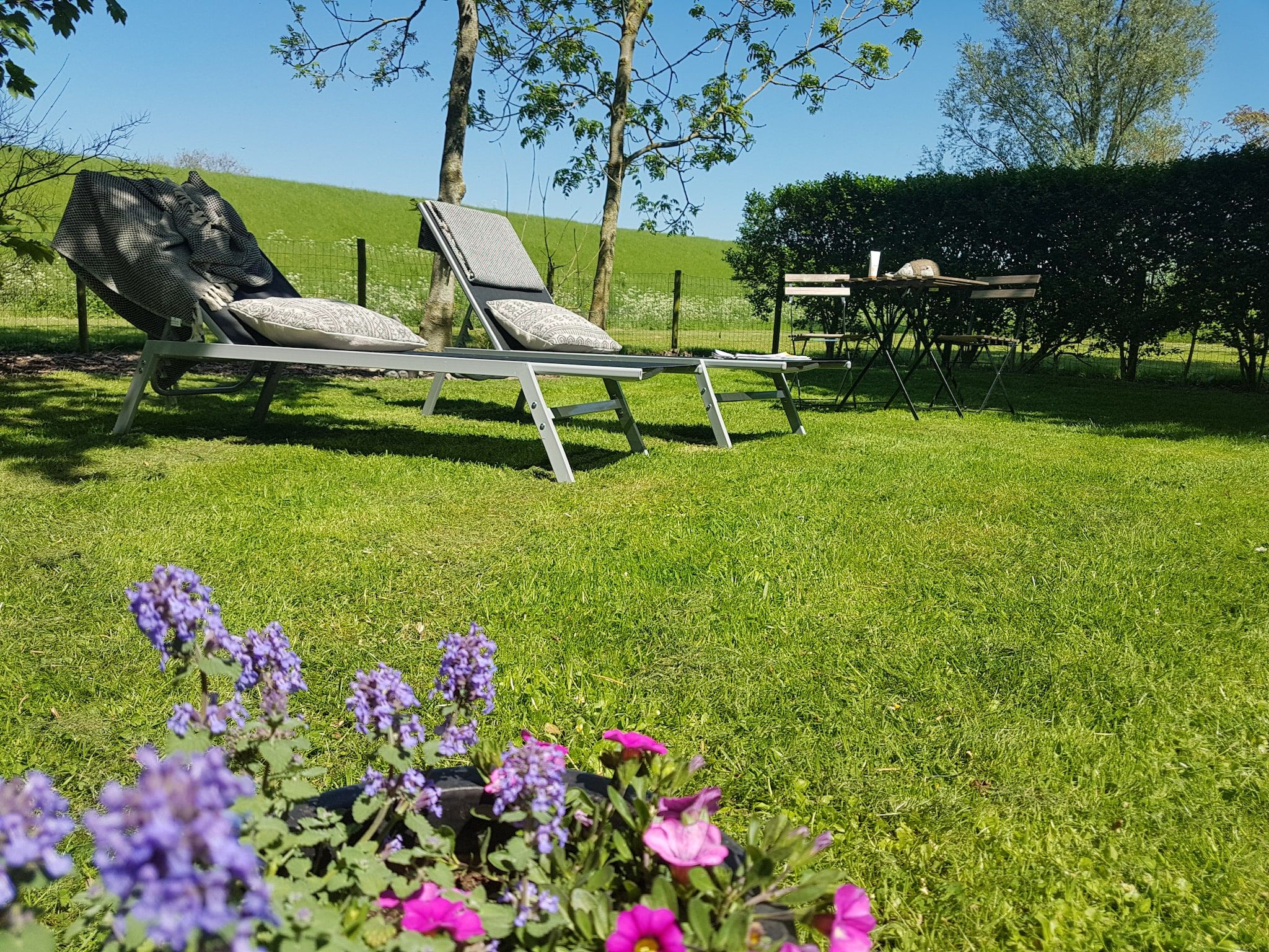 De tuin van Het Karreveld in Zonnemaire