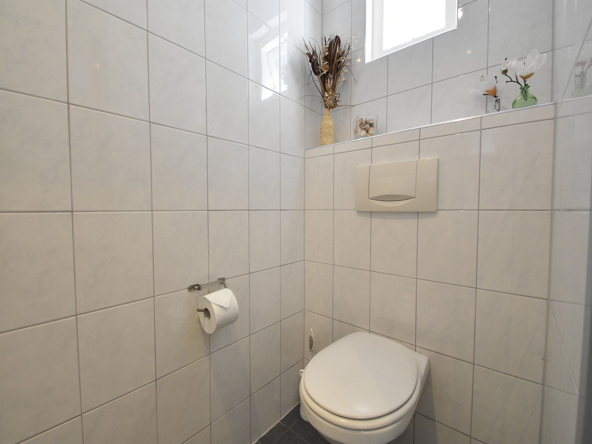 De badkamer van De Notenweide in Zonnemaire